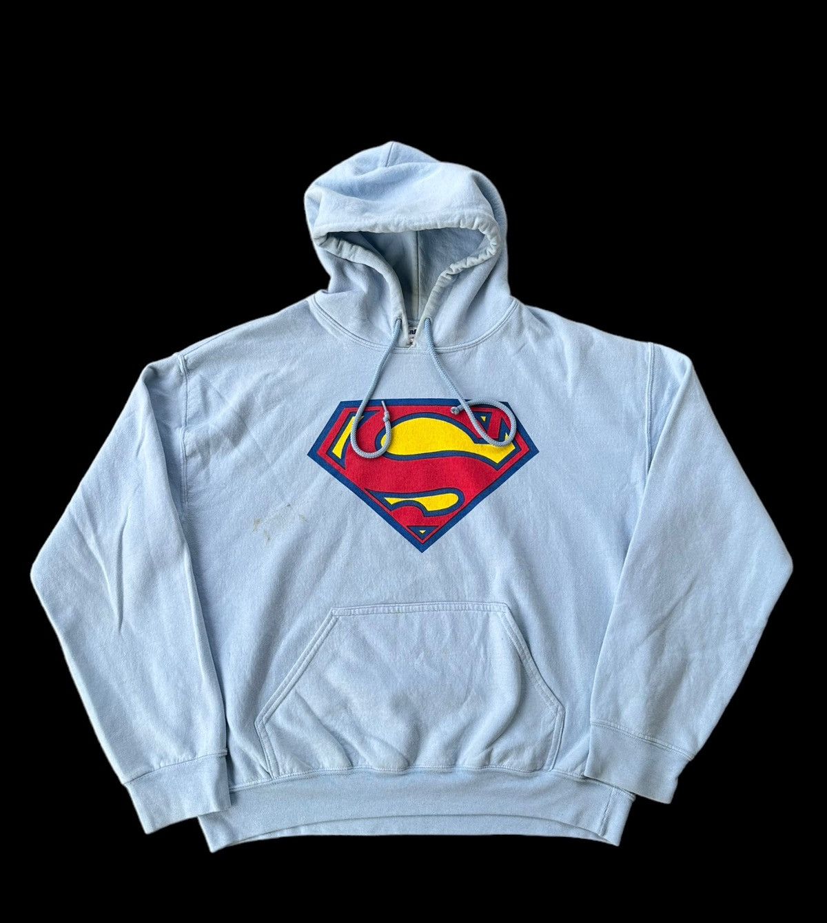 Gildan × Vintage Superman center logo pullover hoodies Size US M / EU 48-50 / 2 - 5 Thumbnail