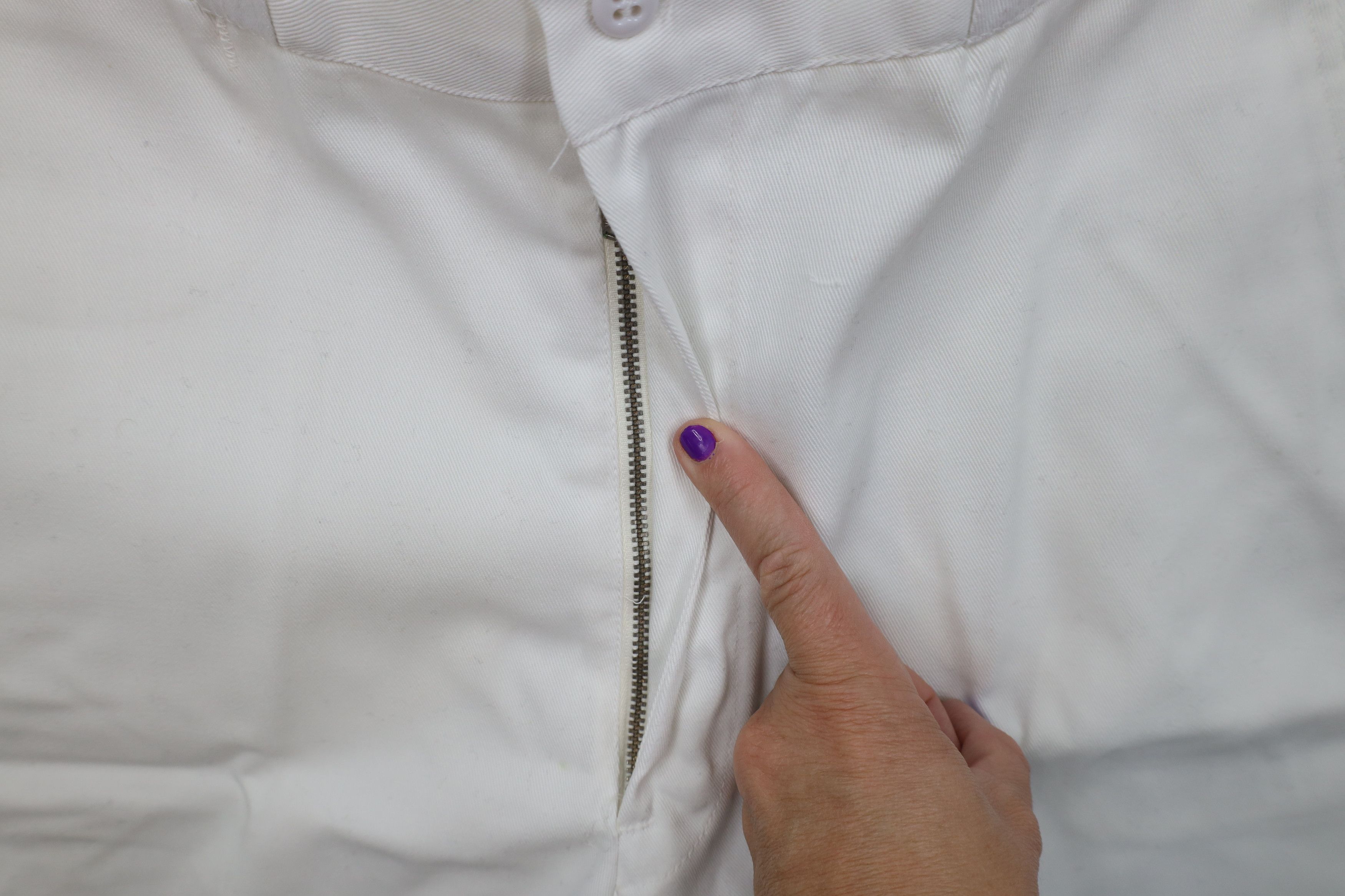 Big Mac Deadstock Vintage 60s 70s Big Mac Mechanic Pants White USA Size US 33 - 5 Thumbnail