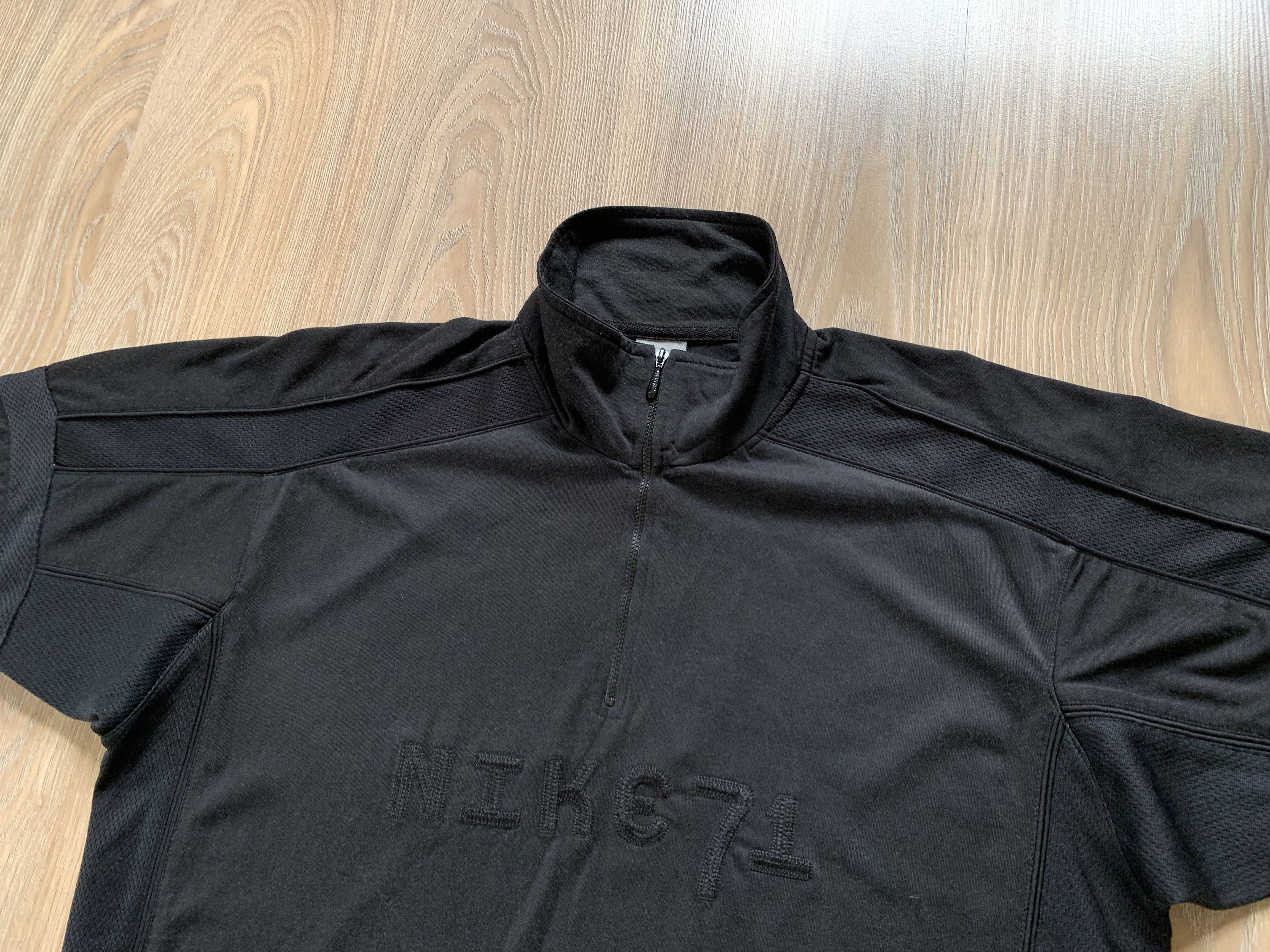 Nike × Vintage Vintage Nike 71 Zip T-Shirt Size US L / EU 52-54 / 3 - 4 Thumbnail