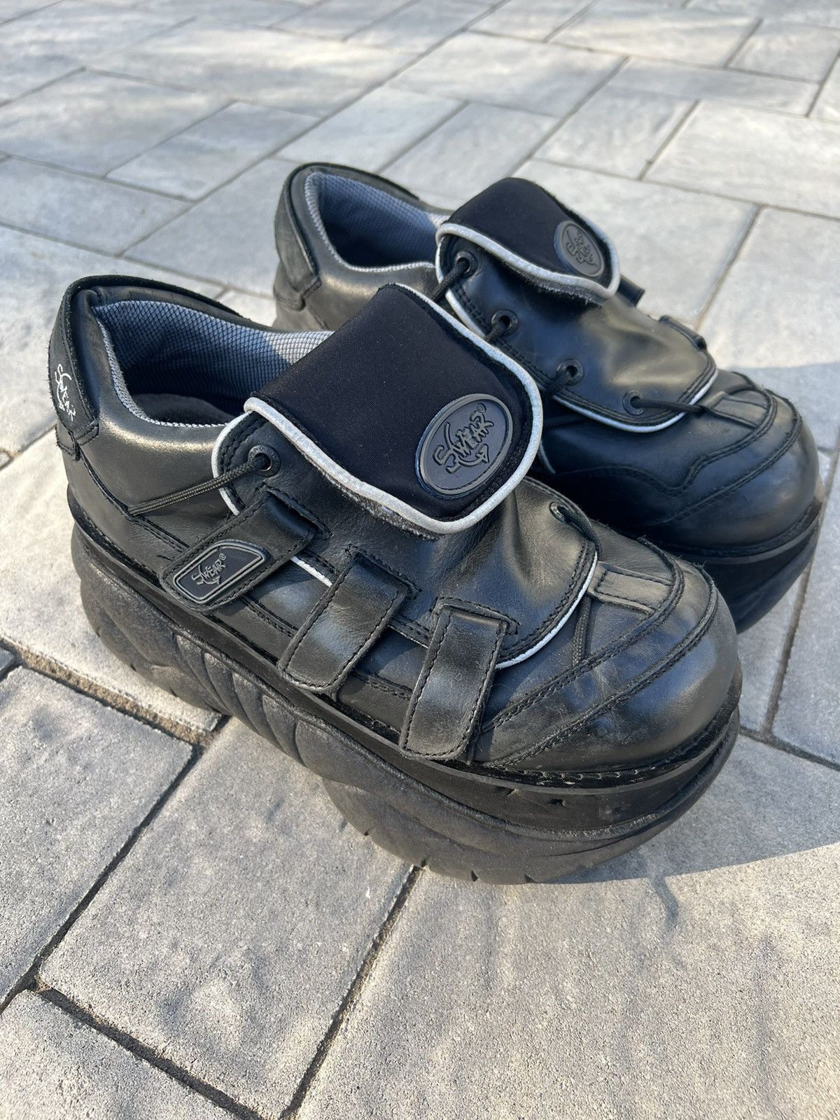 image of Swear London Swear Alternative Street Mix 10’S Shoes in Black, Men's (Size 12)