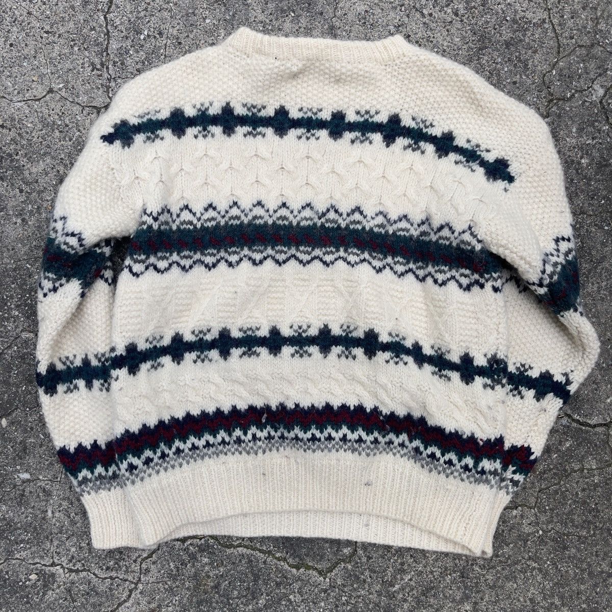Vintage Vintage 90s EMBASSY ROW Chunky Wool Sweater Size US M / EU 48-50 / 2 - 5 Thumbnail