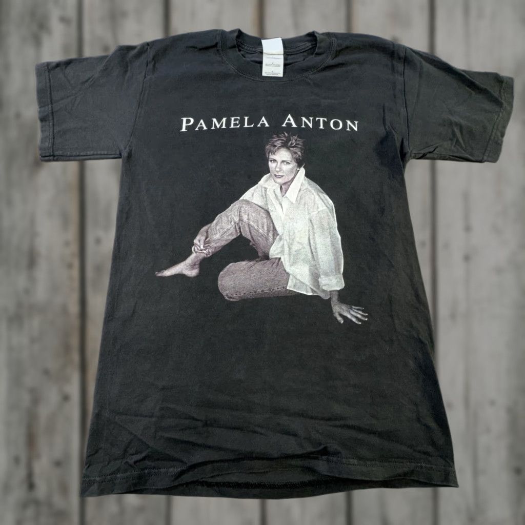 Gildan VINTAGE Pamela Anton Shirt Mens Small Black 2003 European Tour Band Tee Mens Small Black 2000s Band Music Graphic Print 2003 European Tour Mens Size US S / EU 44-46 / 1 - 1 Thumbnail