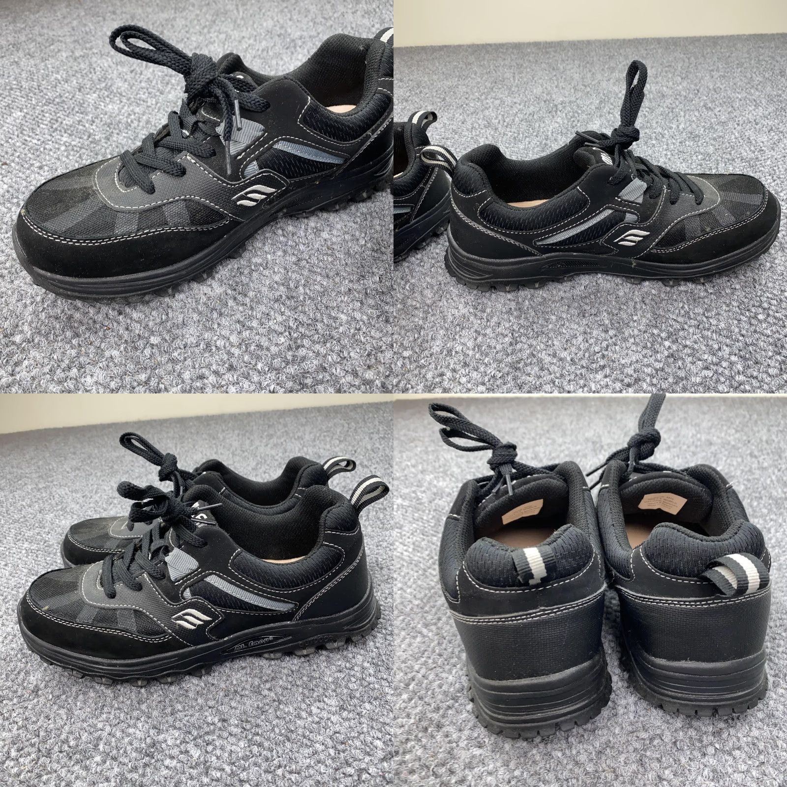 Vintage Mt. Emey Athletic Shoes Mens Size 7.5 Black Low Top Sneakers 3310 Size US M / EU 48-50 / 2 - 8 Thumbnail