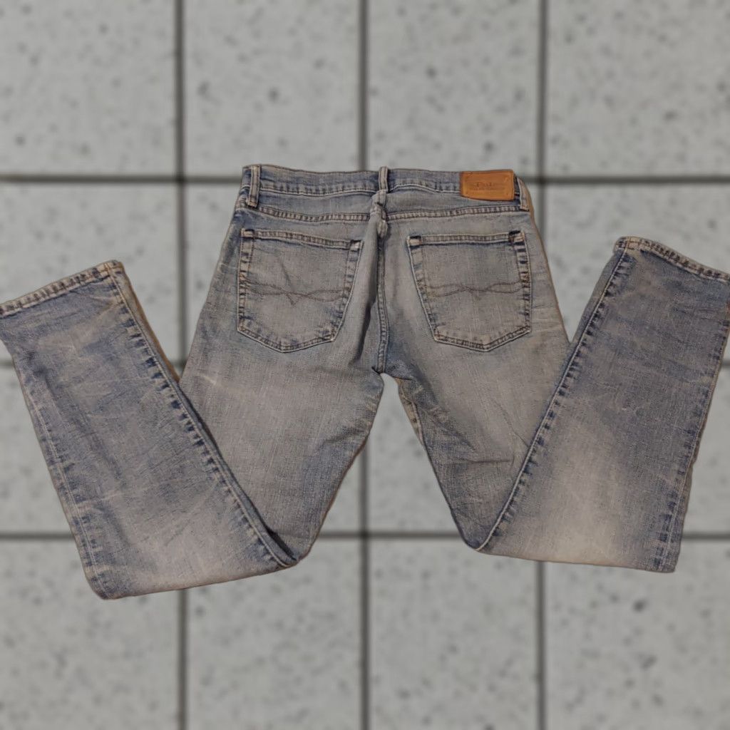 Polo Ralph Lauren VINTAGE Polo Ralph Lauren Jeans 32x30 Varick Slim Straight Denim Pants Stretch Men Blue Jeans Slim Straight Mens Regular Restored Size US XS / EU 42 / 0 - 1 Thumbnail