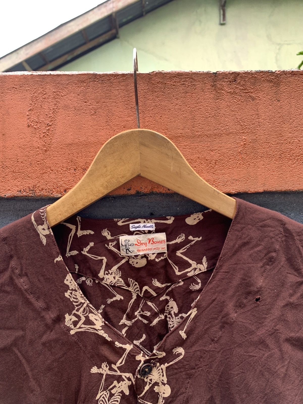 Dry Bones Dry bones skull single needle shirt Size US L / EU 52-54 / 3 - 3 Thumbnail
