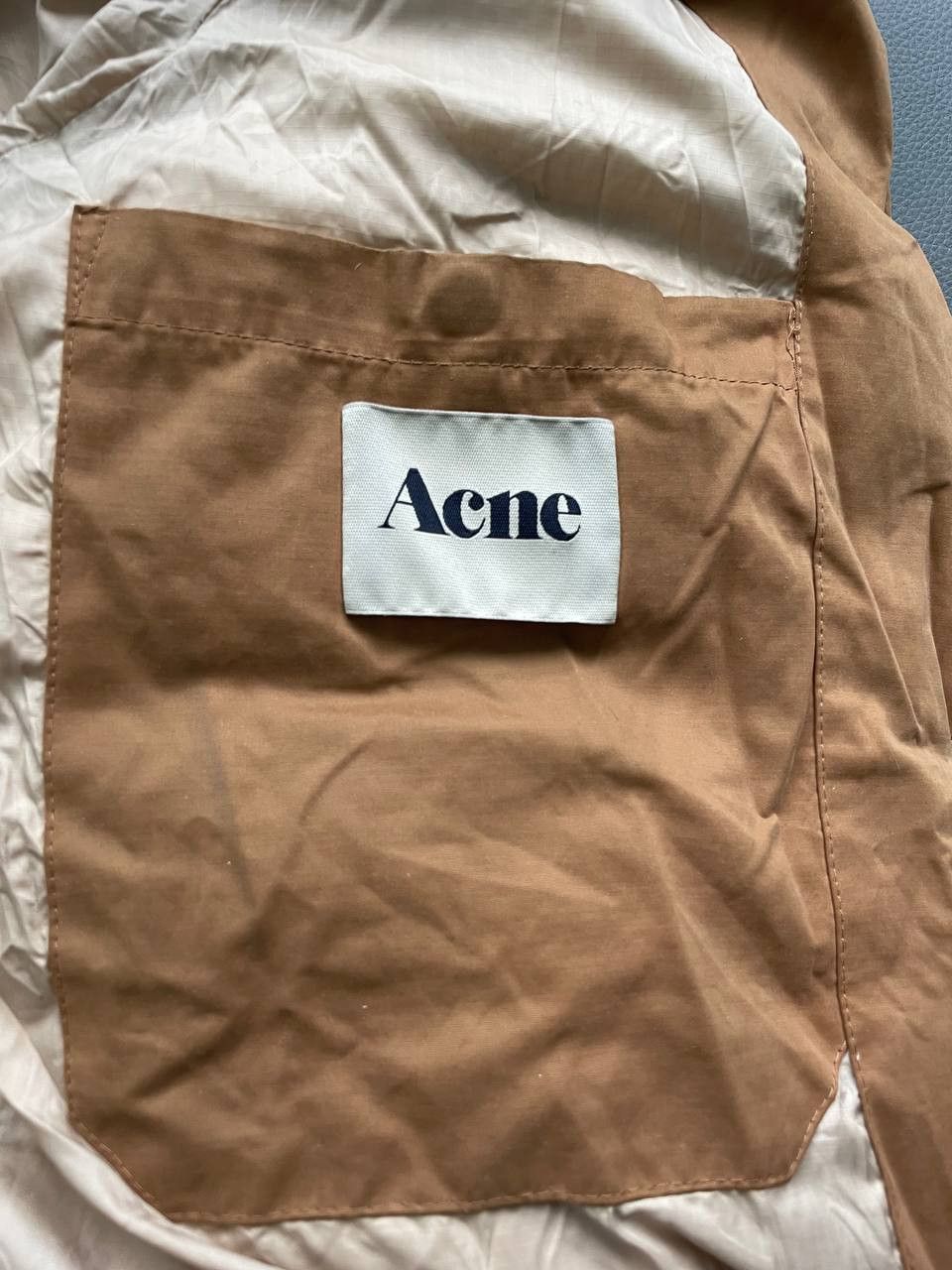 Acne Studios × Designer × Vintage Acne Studios Trench coat down puffer jacket Size XS / US 0-2 / IT 36-38 - 5 Thumbnail