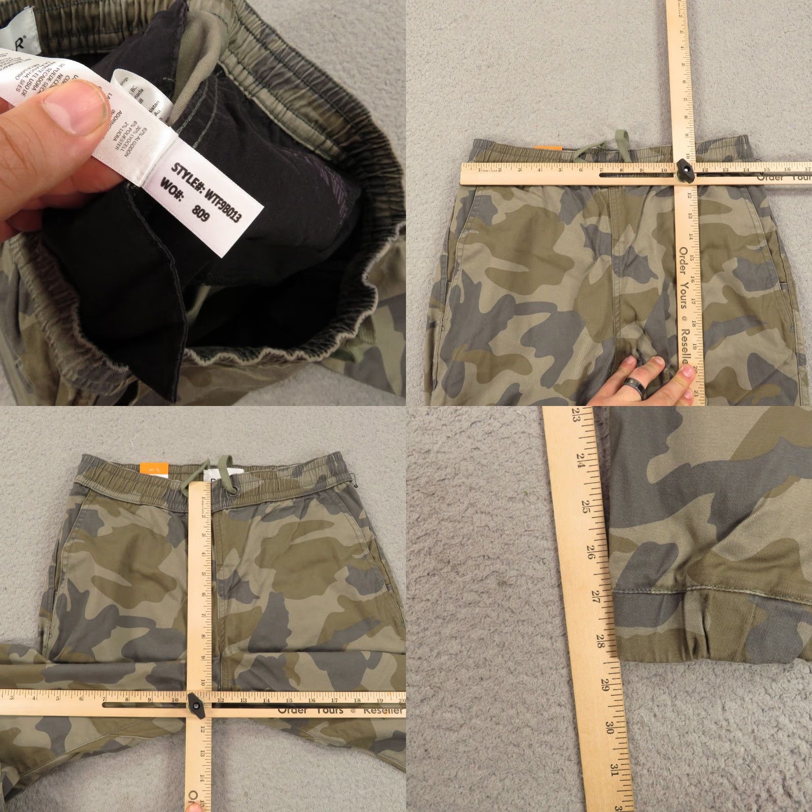 Vintage Paskho DU/ER Pants Womens Small Camouflage Jogger Travel Outdoor Tencel Stretch Flex Jeans Regular Pants Green Mens? Size 28" / US 6 / IT 42 - 8 Thumbnail