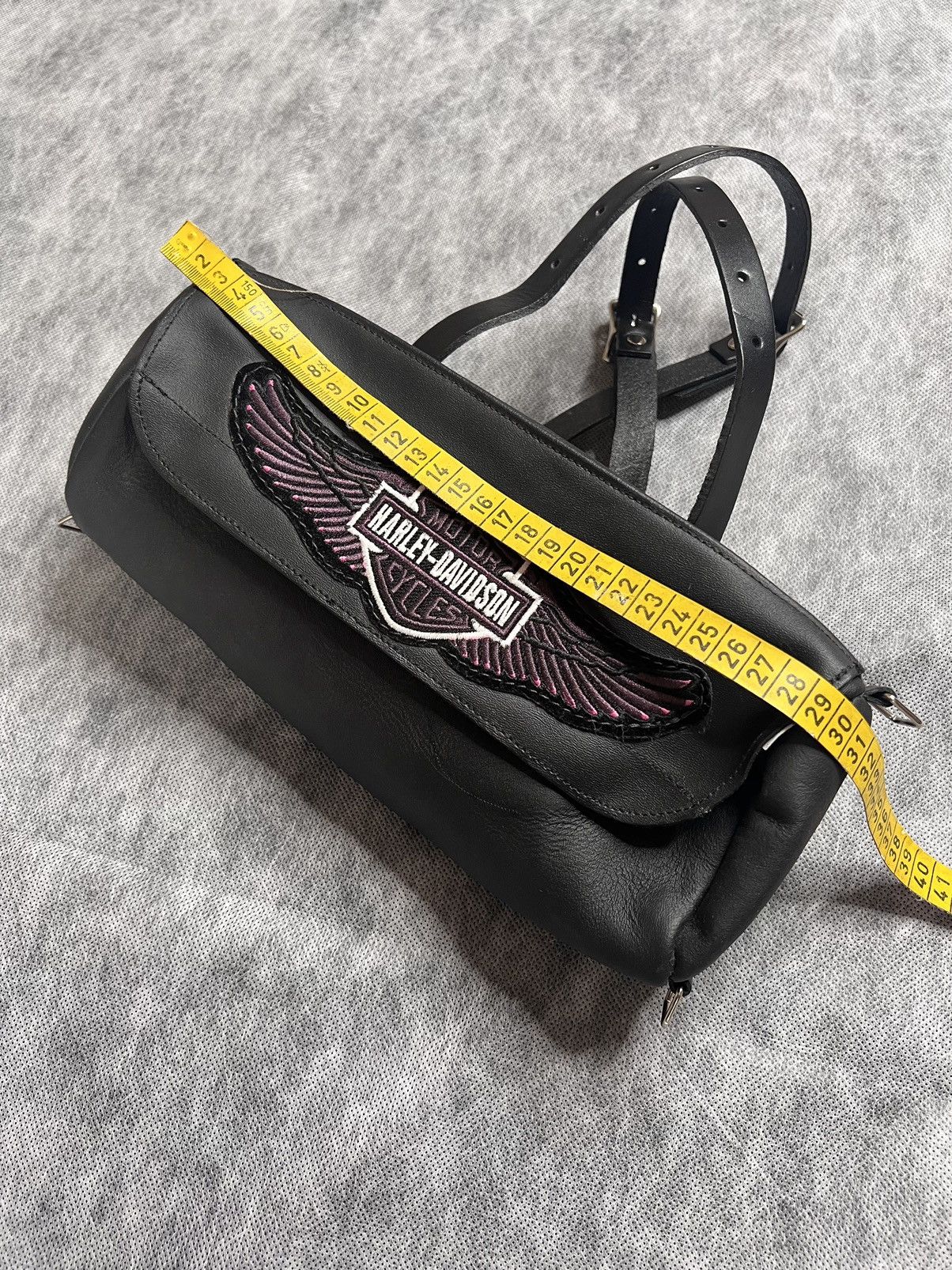 Harley Davidson Harley Davidson Vintage Leather Bag Size ONE SIZE - 6 Thumbnail