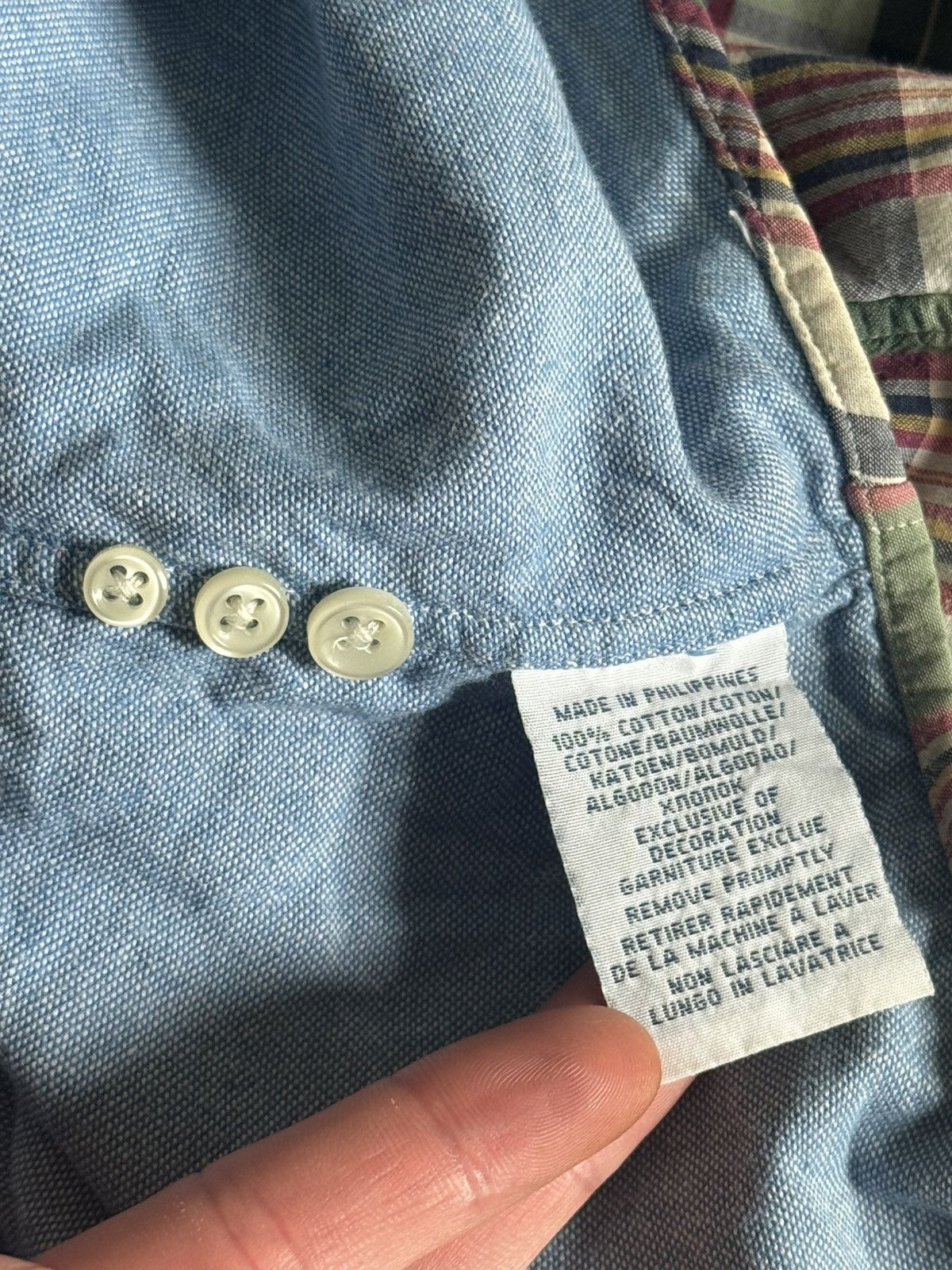 Polo Ralph Lauren Polo Ralph Lauren M chekered button up flannel over shirt Size US M / EU 48-50 / 2 - 7 Thumbnail