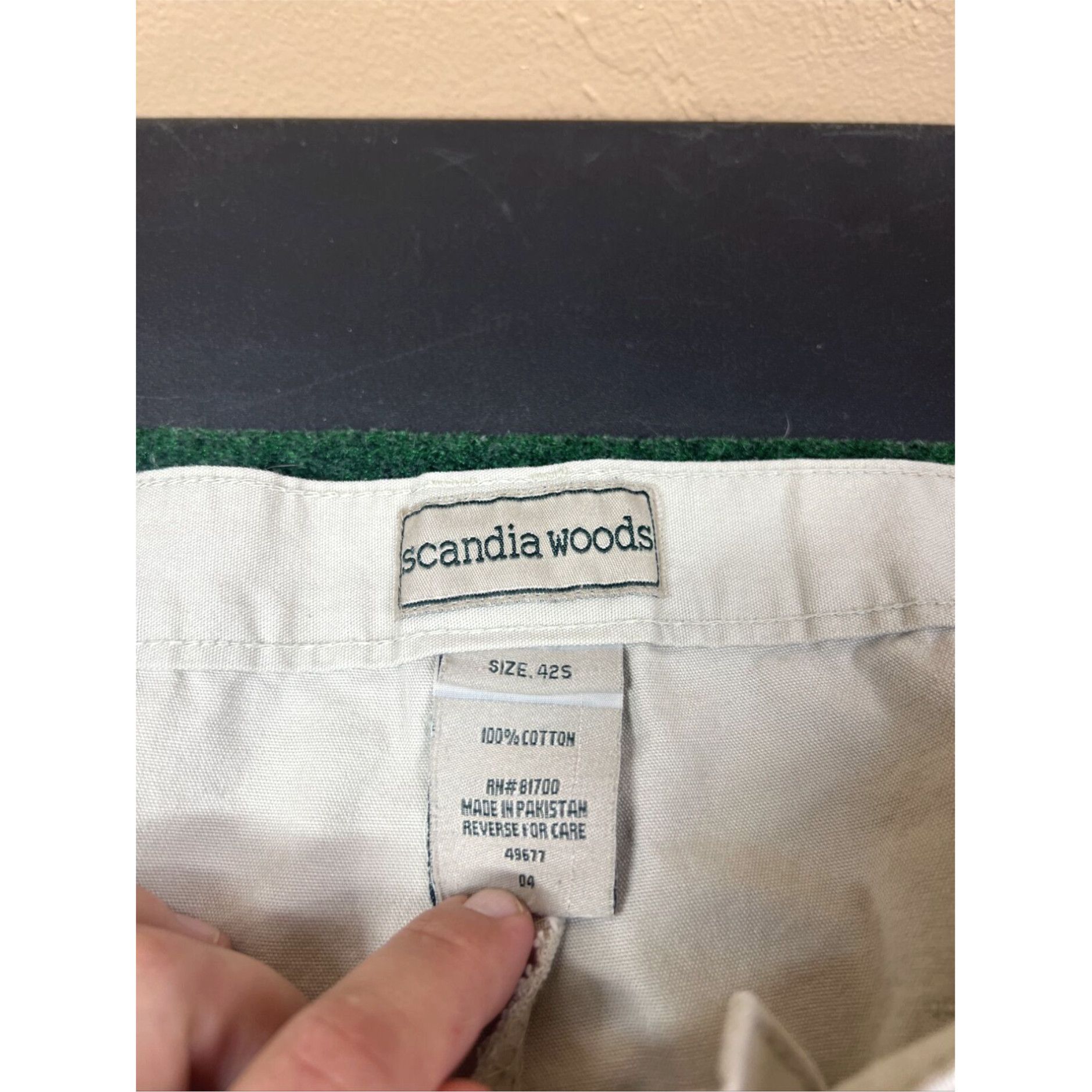 Vintage Scandia Woods Pants Trousers Carpenter Beige 4 Pocket Sz 42 W 39 Inseam 27 Size US 42 / EU 58 - 6 Thumbnail