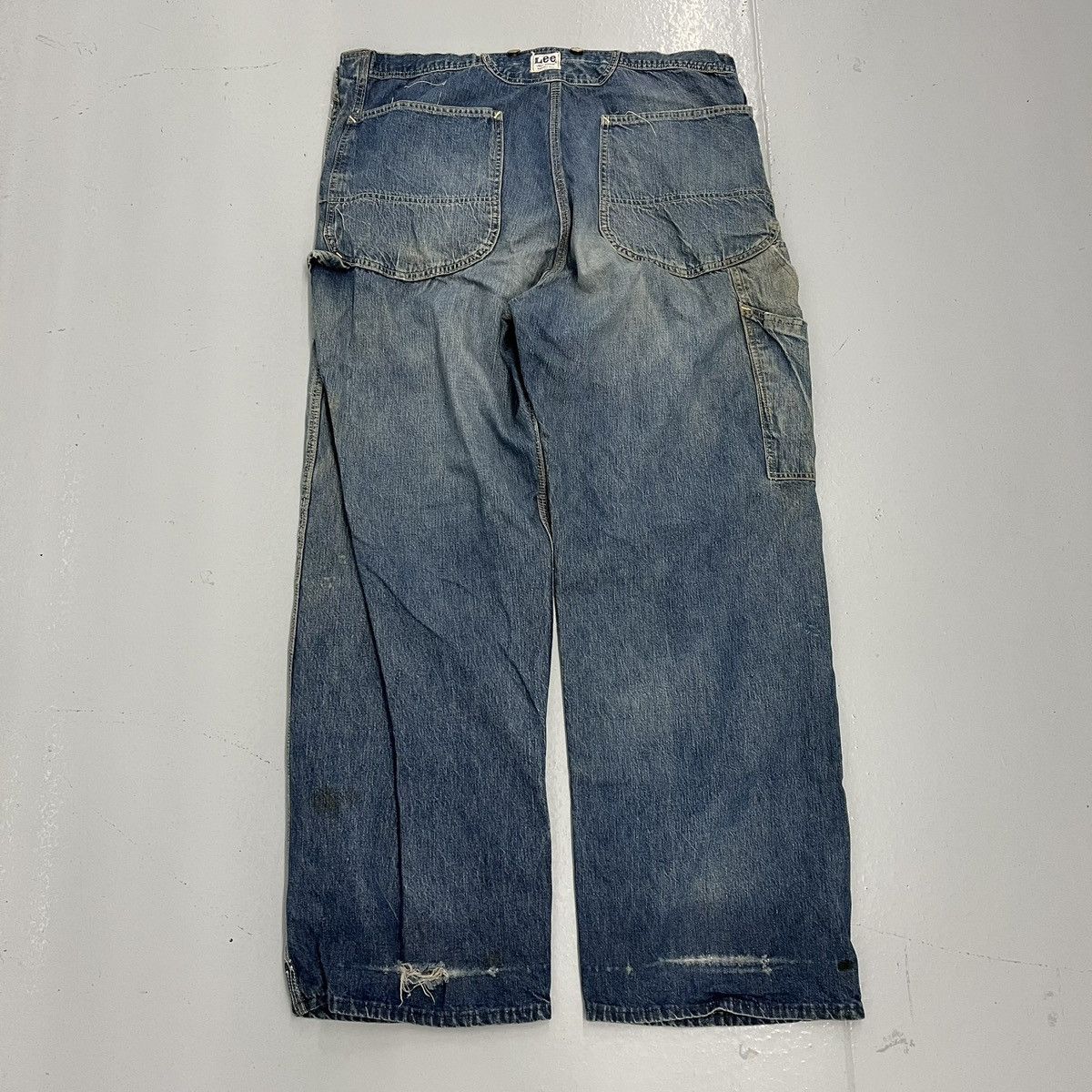 Lee Vintage 50s Lee Union Made Jelt Sanforized Overalls 38x31 Size US 38 / EU 54 - 4 Thumbnail