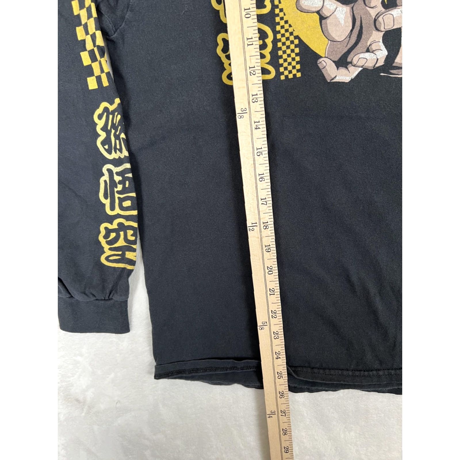 Vintage Dragon Ball Z Shirt Mens M Black BoxLunch Son Goku Super Saiyan Long Sleeve Graphic Print Crew Neck Emergency? Size US M / EU 48-50 / 2 - 4 Thumbnail