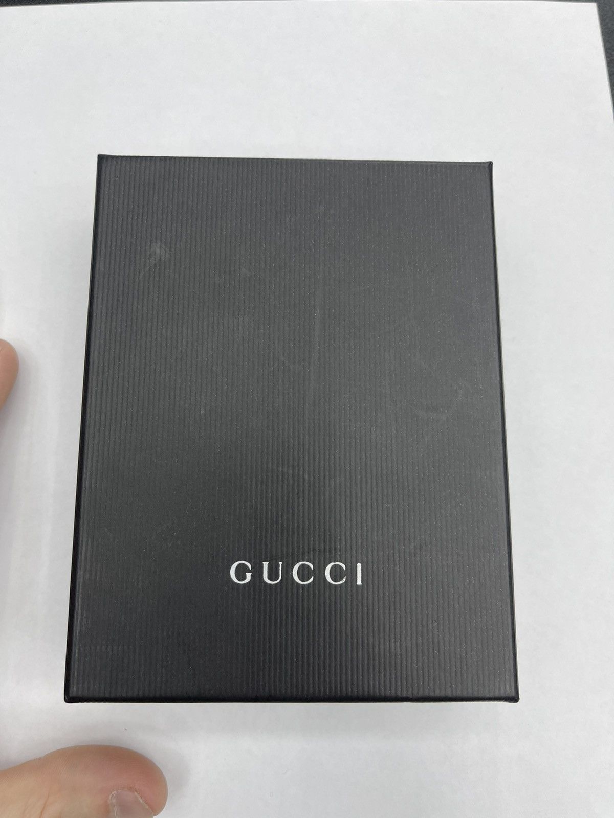 Gucci Gucci Micro Guccissima Black Card Holder Size ONE SIZE - 8 Thumbnail