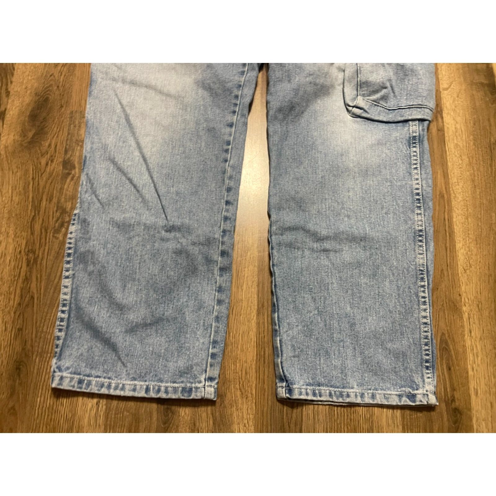 Vintage Bangersjeans Jeans, Men's Size 34x30.5, Blue, Denim, Cargo Baggy Jeans, Regular Fit, 34x30.5, Men, Jeans, 30.5 Inseam, blue Size US 34 / EU 50 - 3 Thumbnail