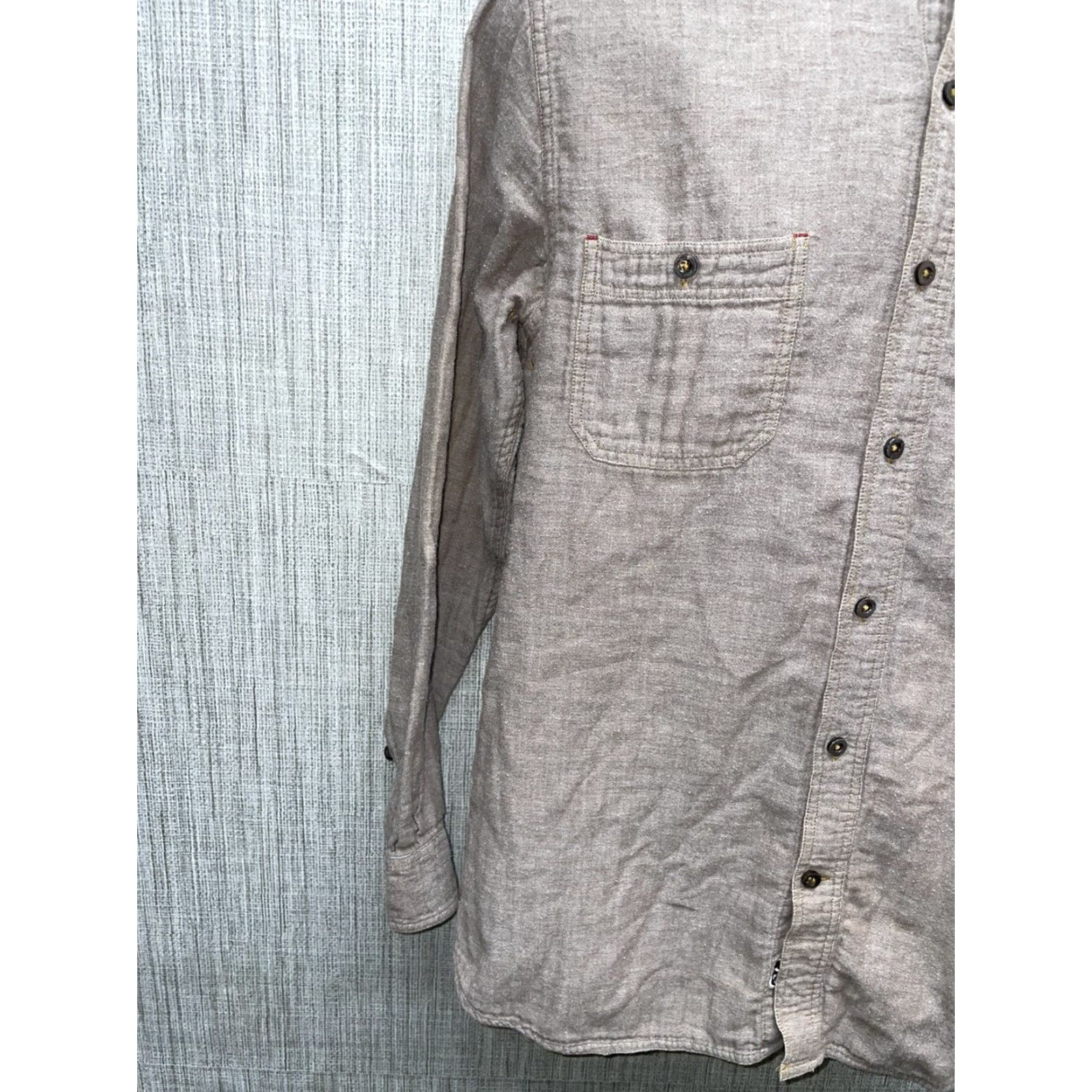 Nat Nast VINTAGE Nat Nast Luxury Original’s American Fit Brown Button Down Shirt Mens M Size US M / EU 48-50 / 2 - 6 Thumbnail