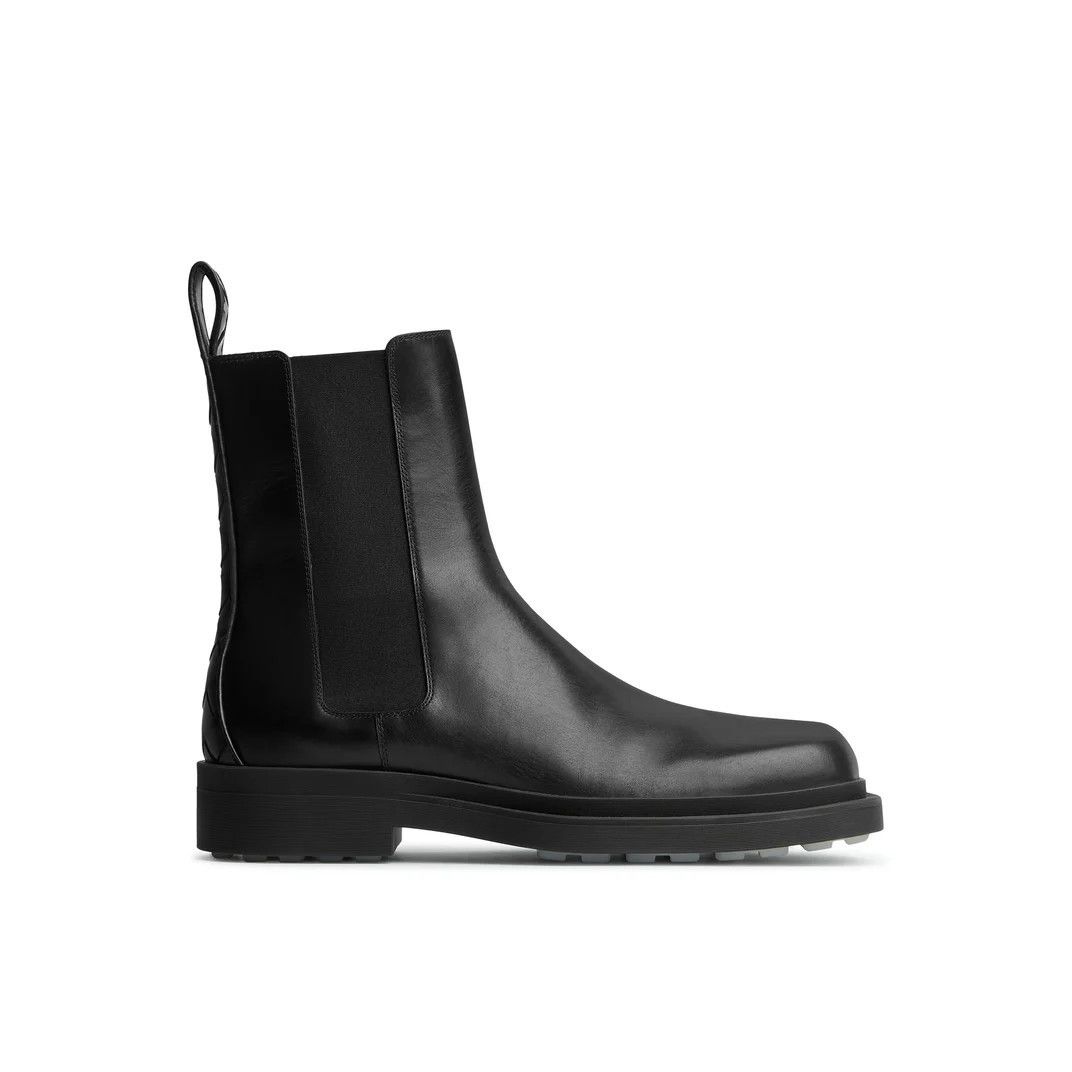 BOTTEGA VENETA Ben Black Leather Boots New And Authentic (Me