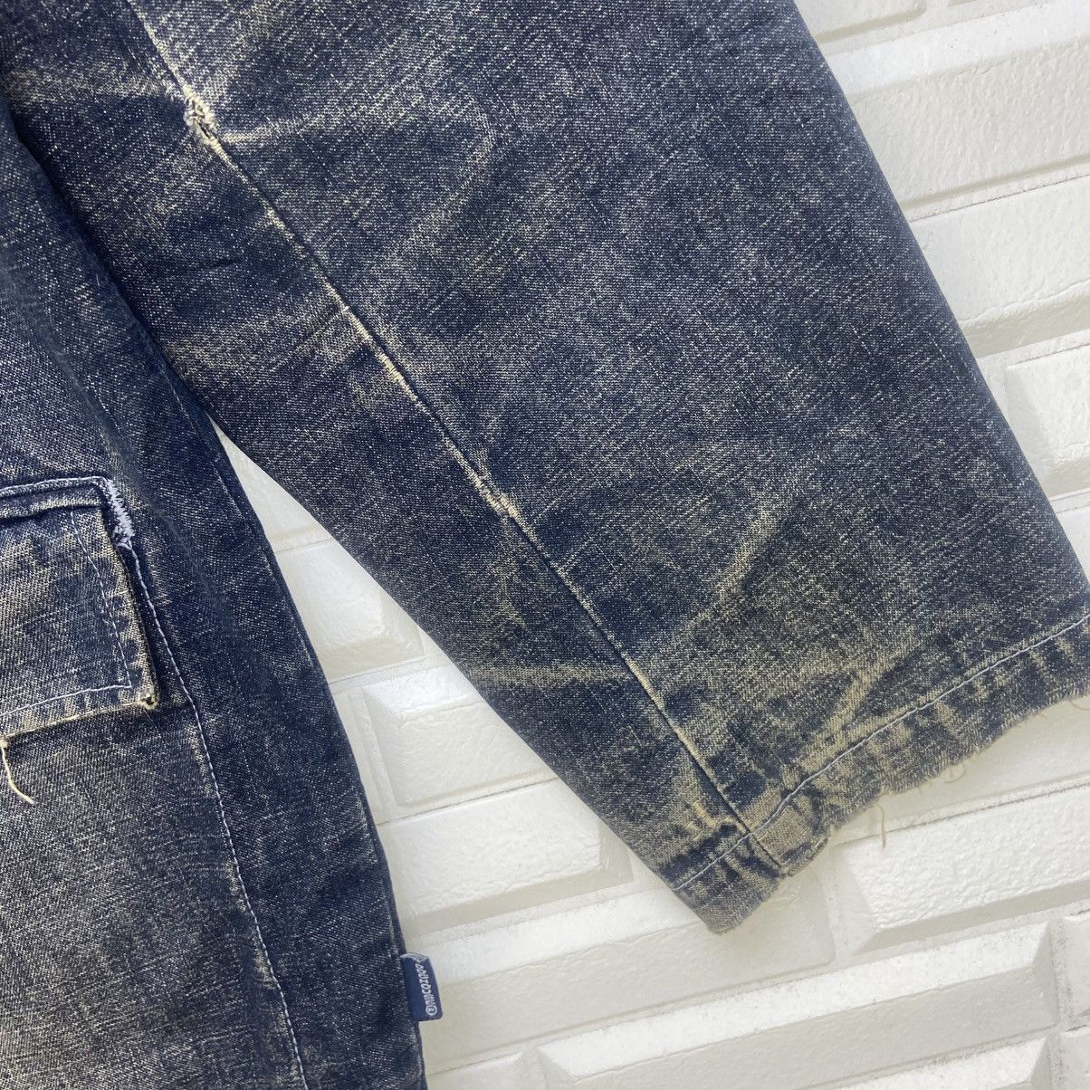 Japanese Brand Japanese Brand Dog House Union Made Distressed Denim Jacket Size US S / EU 44-46 / 1 - 13 Thumbnail