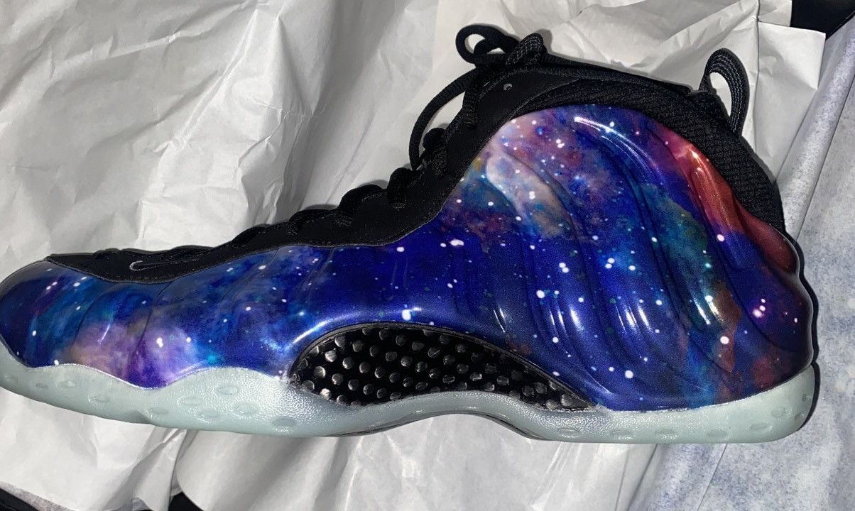 Nike Foamposite galaxy Size US 13 / EU 46 - 4 Thumbnail