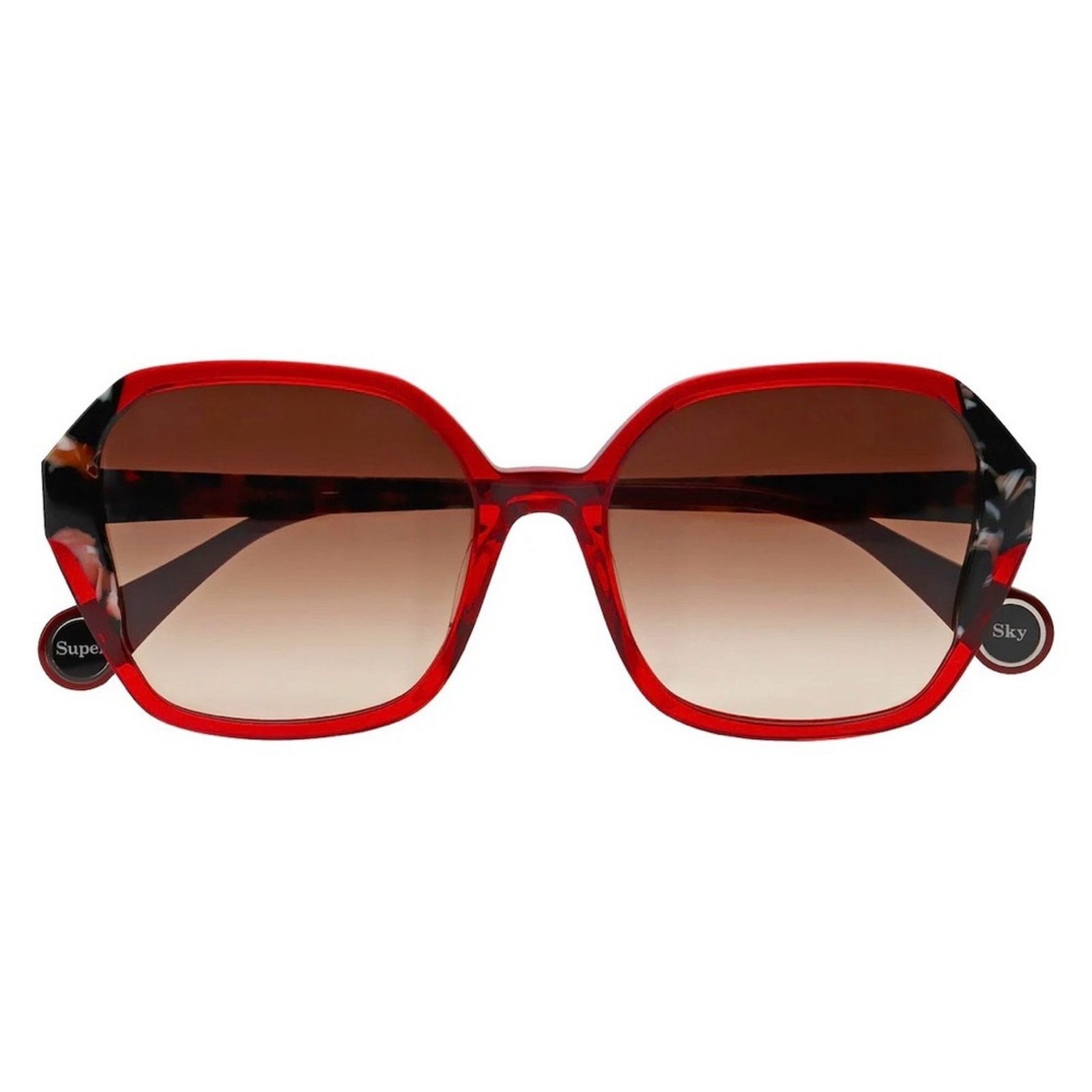 Other New! Woow SUPER SKY 2 9105 Stylish Red Sunglasses, Authentic Size ONE SIZE - 3 Thumbnail