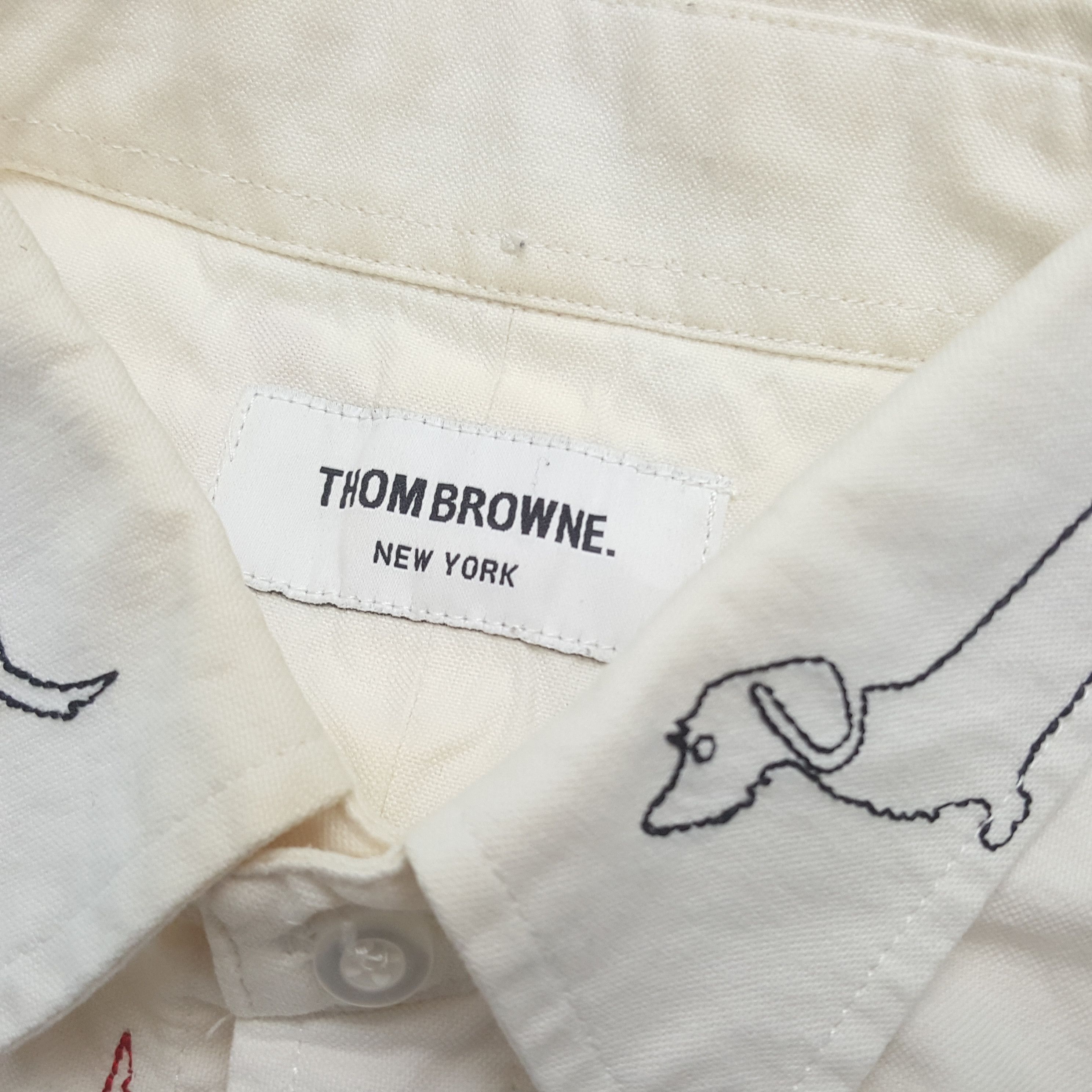 Designer × Vintage Vintage Thom Browne American Designer Button Up Shirt Size US S / EU 44-46 / 1 - 5 Thumbnail