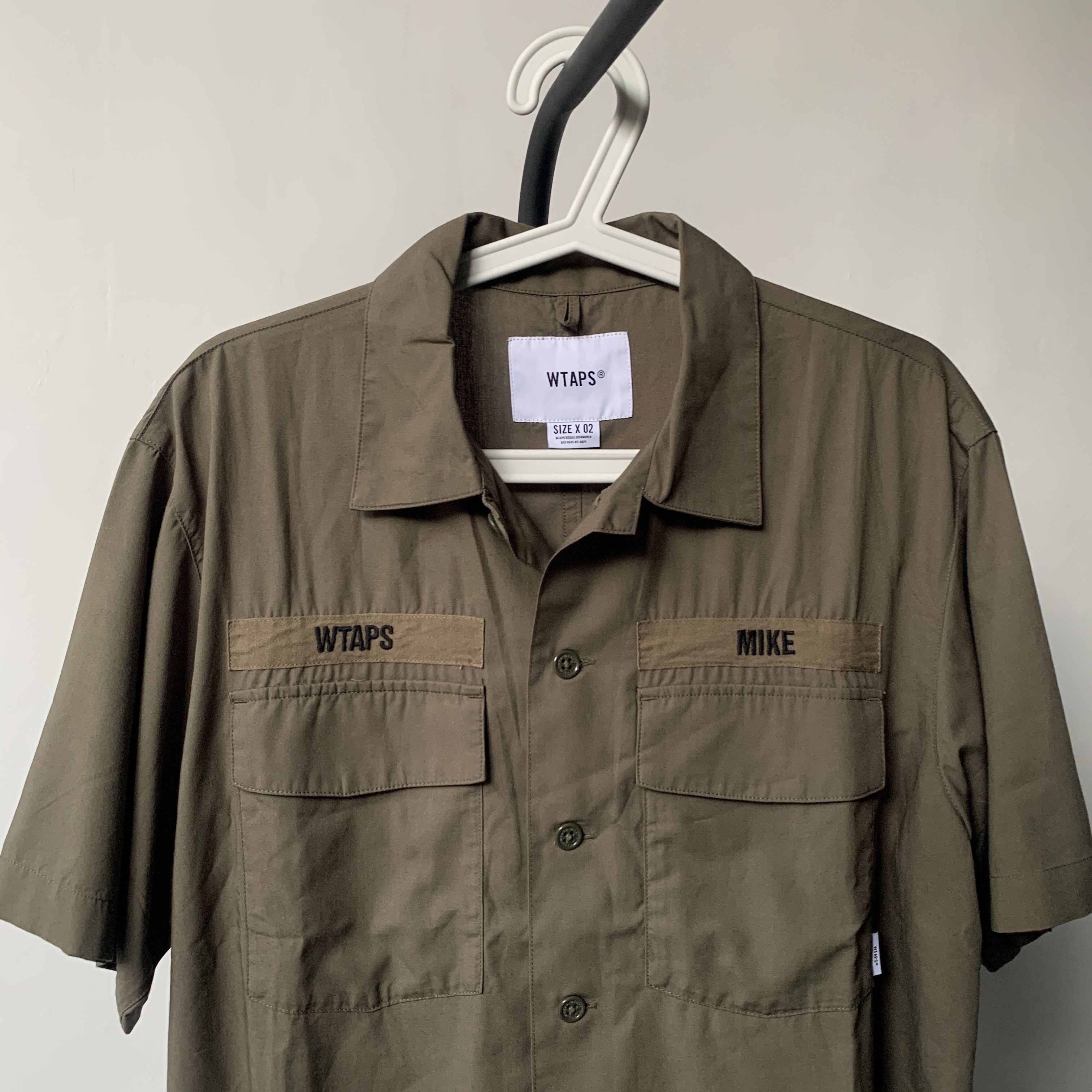 Wtaps Wtaps Buds Ss Shirts Rapo Poplin Size US M / EU 48-50 / 2 - 2 Thumbnail