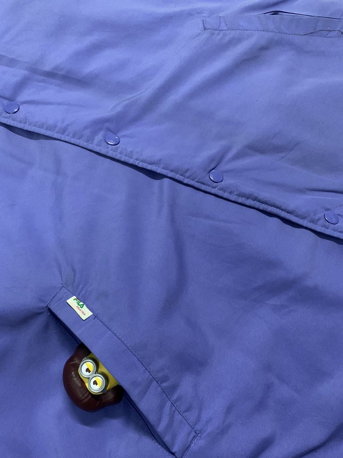 Fila Vintage 90s Fila Biella Italia Oversized Sherpa Lined Jacket Size US XL / EU 56 / 4 - 9 Thumbnail
