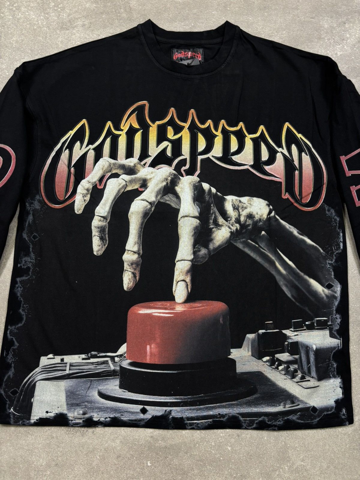 Godspeed Godspeed Code Red Longsleeve, Black Size US L / EU 52-54 / 3 - 4 Thumbnail