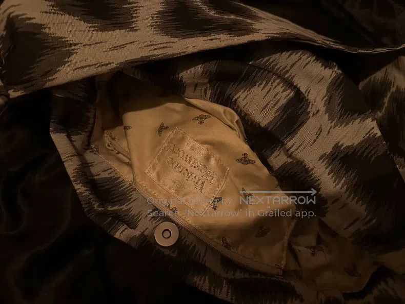 Vivienne Westwood Vivienne Westwood size os Black and White Leopard Print Cro Size ONE SIZE - 4 Thumbnail