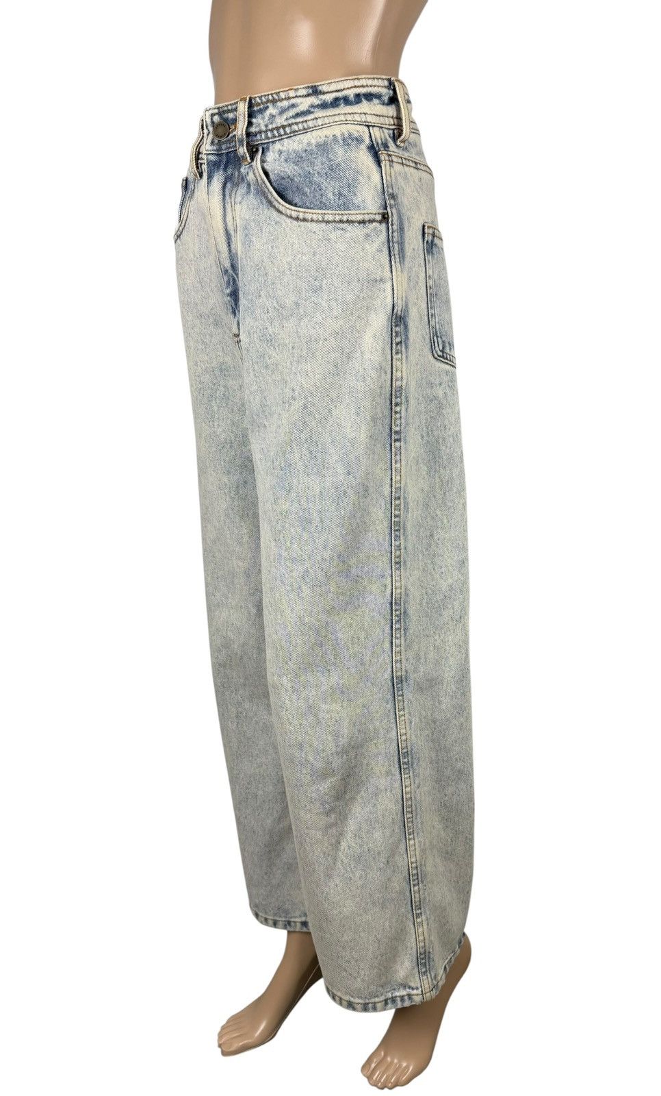Sezane Sezane Denim Wide Leg Jeans Cotton size 36 Size 26" / US 2 / IT 38 - 1 Thumbnail