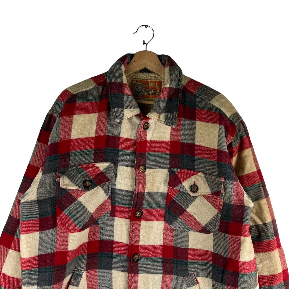 Flannel 🔥90’s Vintage Wool Flannel Jacket Mens Gumu Issey Miyake Size US M / EU 48-50 / 2 - 3 Thumbnail