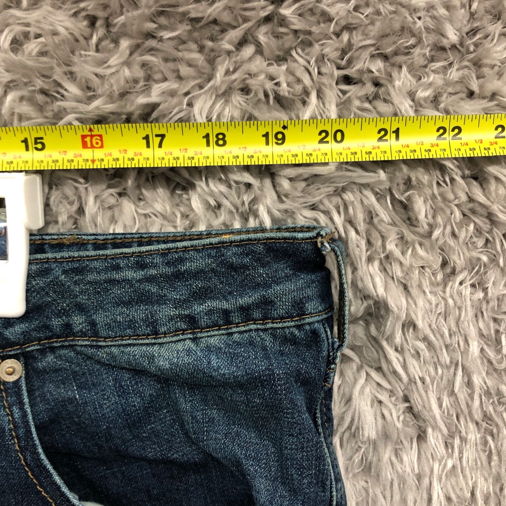 Lee Lee Modern Series Jeans Mens 40x30 Straight Leg Dark Blue Denim Size 40 Regular Size US 40 / EU 56 - 2 Thumbnail
