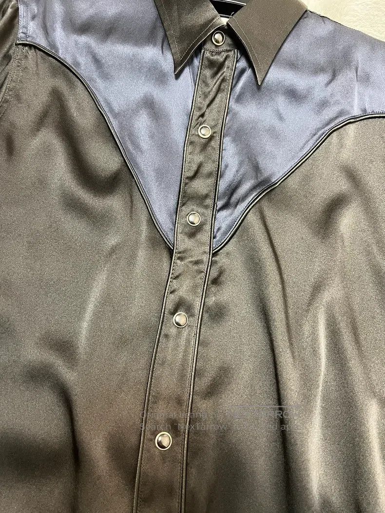 Saint Laurent Paris Saint Laurent Paris Mulberry Silk Shirt Size US S / EU 44-46 / 1 - 4 Thumbnail
