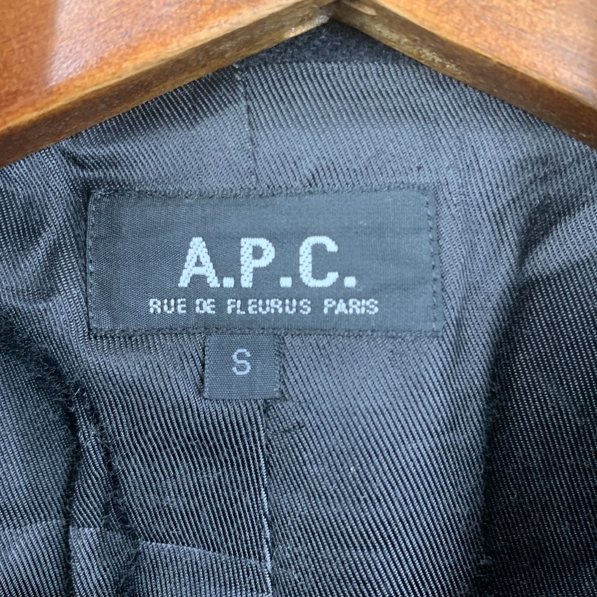 A.P.C. Vintage A.P.C Rue De Fleurus Women Wool Coat Size S / US 4 / IT 40 - 6 Thumbnail