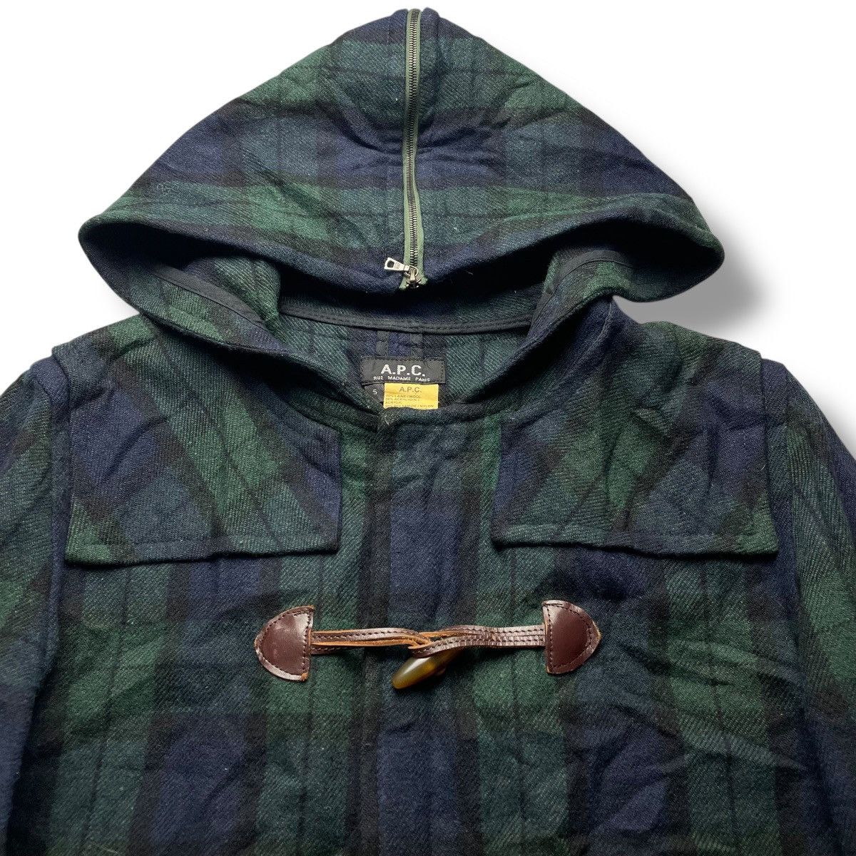 A.P.C. VINTAGE A.P.C RUE MADAME PARIS DUFFLE COAT JACKET Size US S / EU 44-46 / 1 - 3 Thumbnail