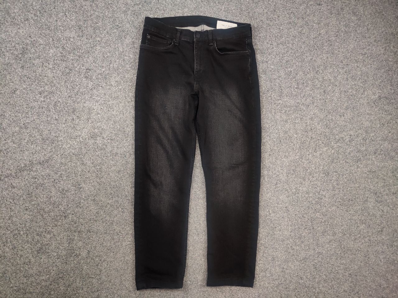 Rag & Bone Rag & Bone New York Design Black Washed Denim Jeans Vintage Size US 32 / EU 48 - 2 Thumbnail