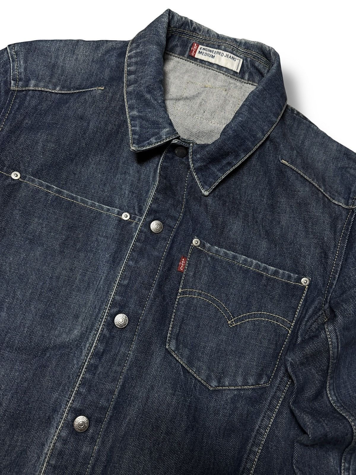 Levi's Vintage Levi's Engineered Jeans Jacket Denim Japan Y2K Size US M / EU 48-50 / 2 - 6 Thumbnail
