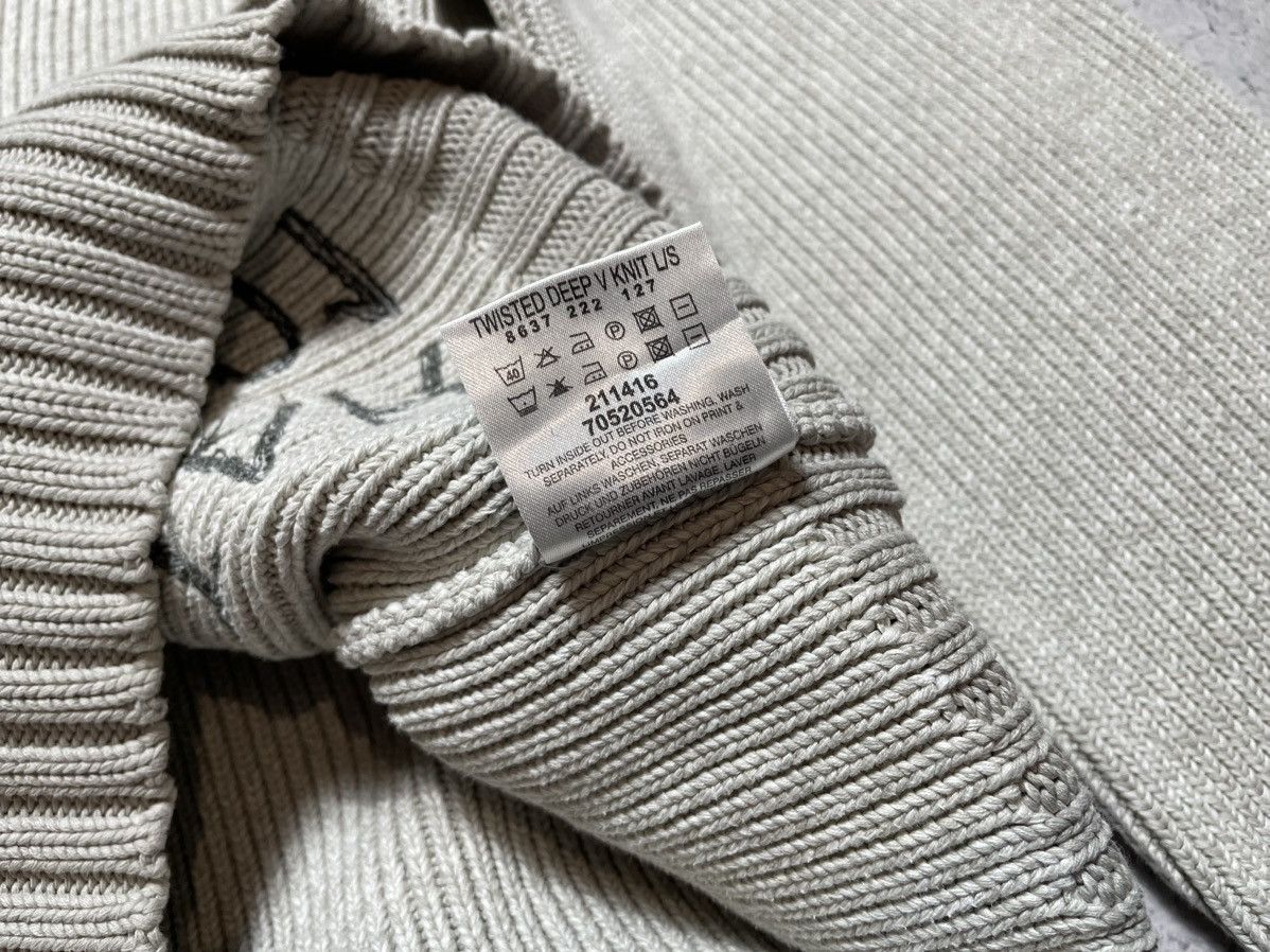 G-Star × Japanese Brand Vintage Avant Garde Knit Sweater G Star Raw Hype V-Neck Size US L / EU 52-54 / 3 - 10 Thumbnail