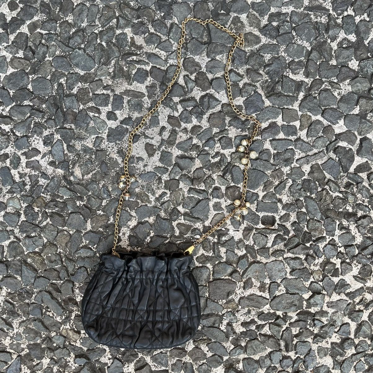 Dior Vintage 2000s Christian Dior Gaufré Cannage Délices Mini Bag Size ONE SIZE - 15 Thumbnail