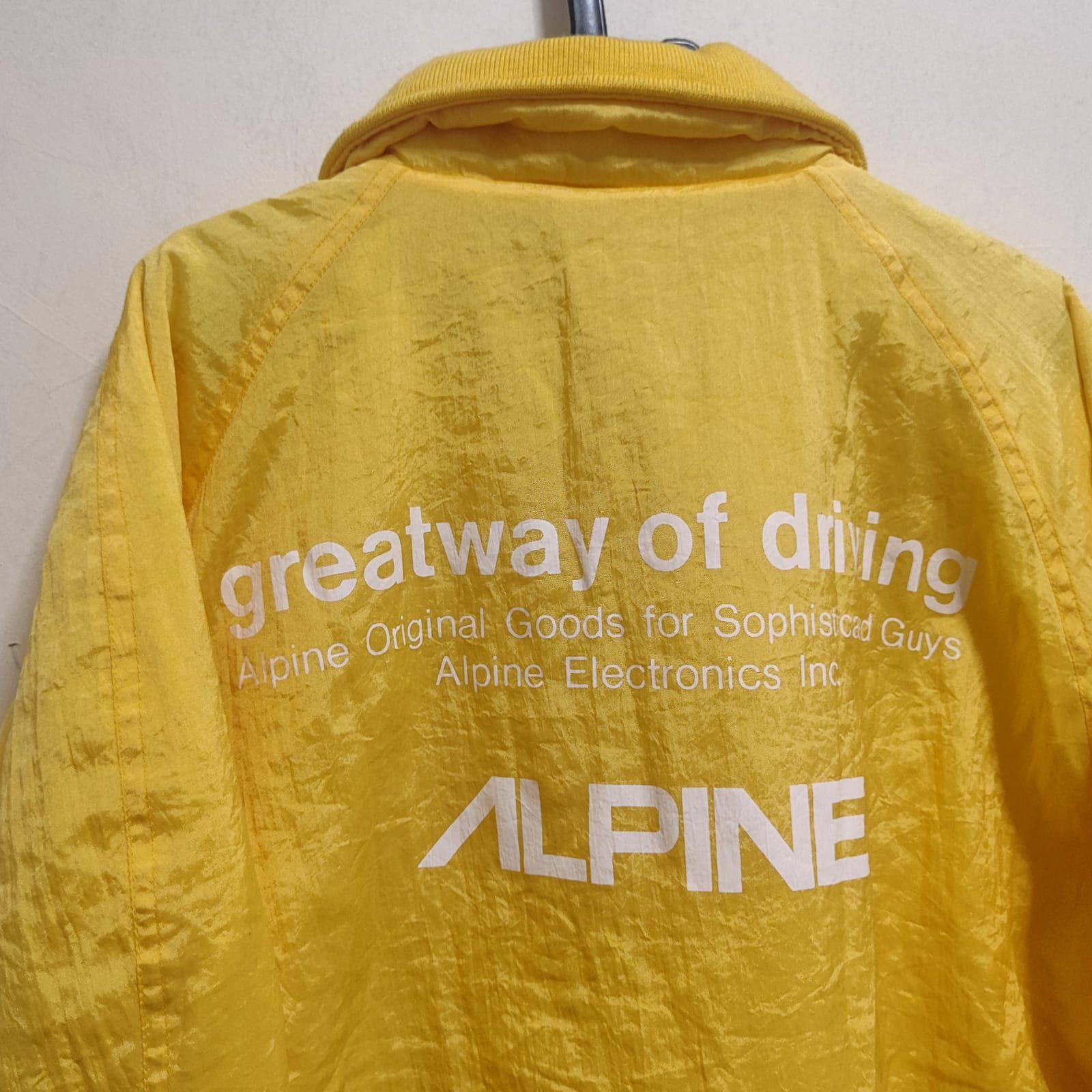 Other 90s ALPINE JDM Car Audio Jacket Size US XL / EU 56 / 4 - 2 Thumbnail