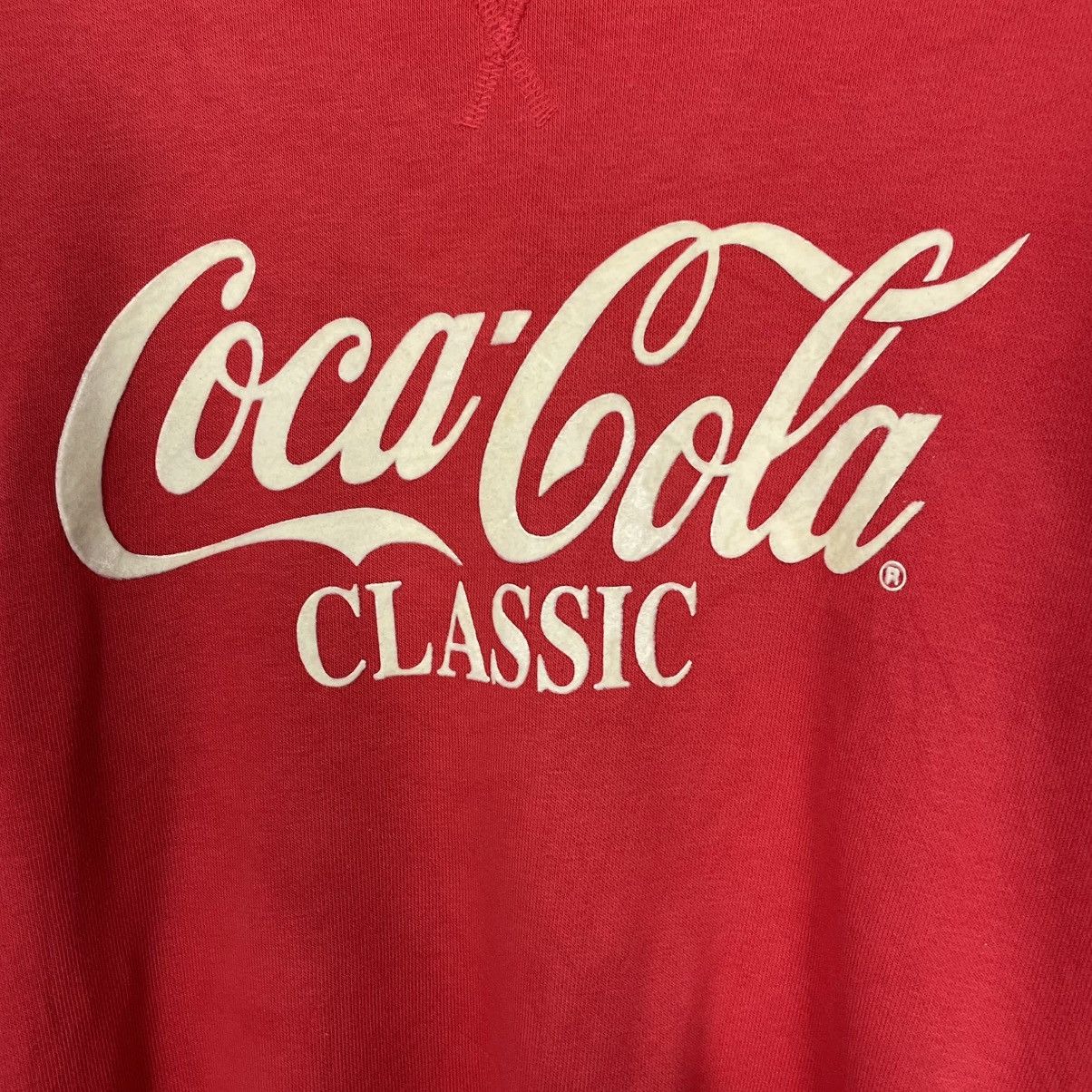 Japanese Brand Coca Cola Big Logo Red Sweatshirt Size US M / EU 48-50 / 2 - 11 Thumbnail