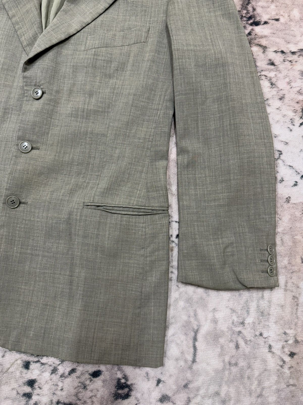Giorgio Armani Giorgio Armani Le Collezioni Linen Balzers Size 42S - 5 Thumbnail
