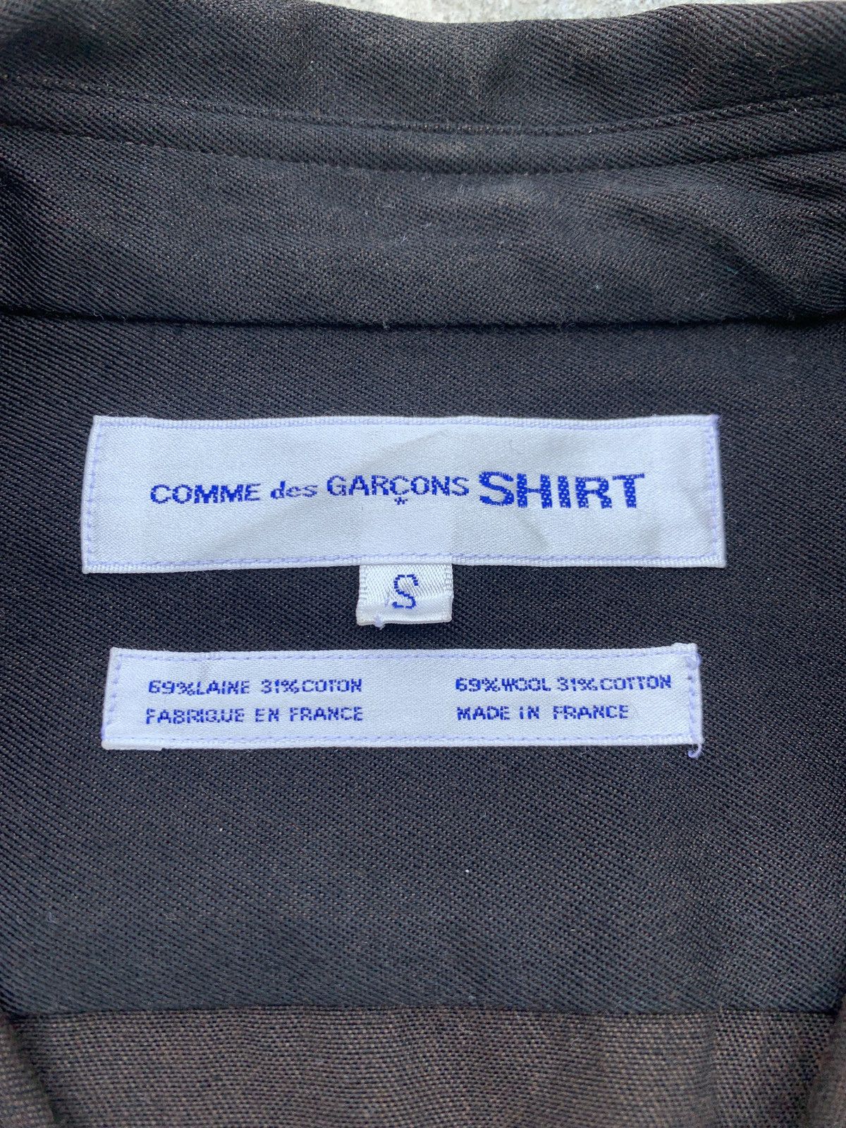 Comme des Garcons SHIRT Wool Blend Shirt Size US M / EU 48-50 / 2 - 8 Thumbnail