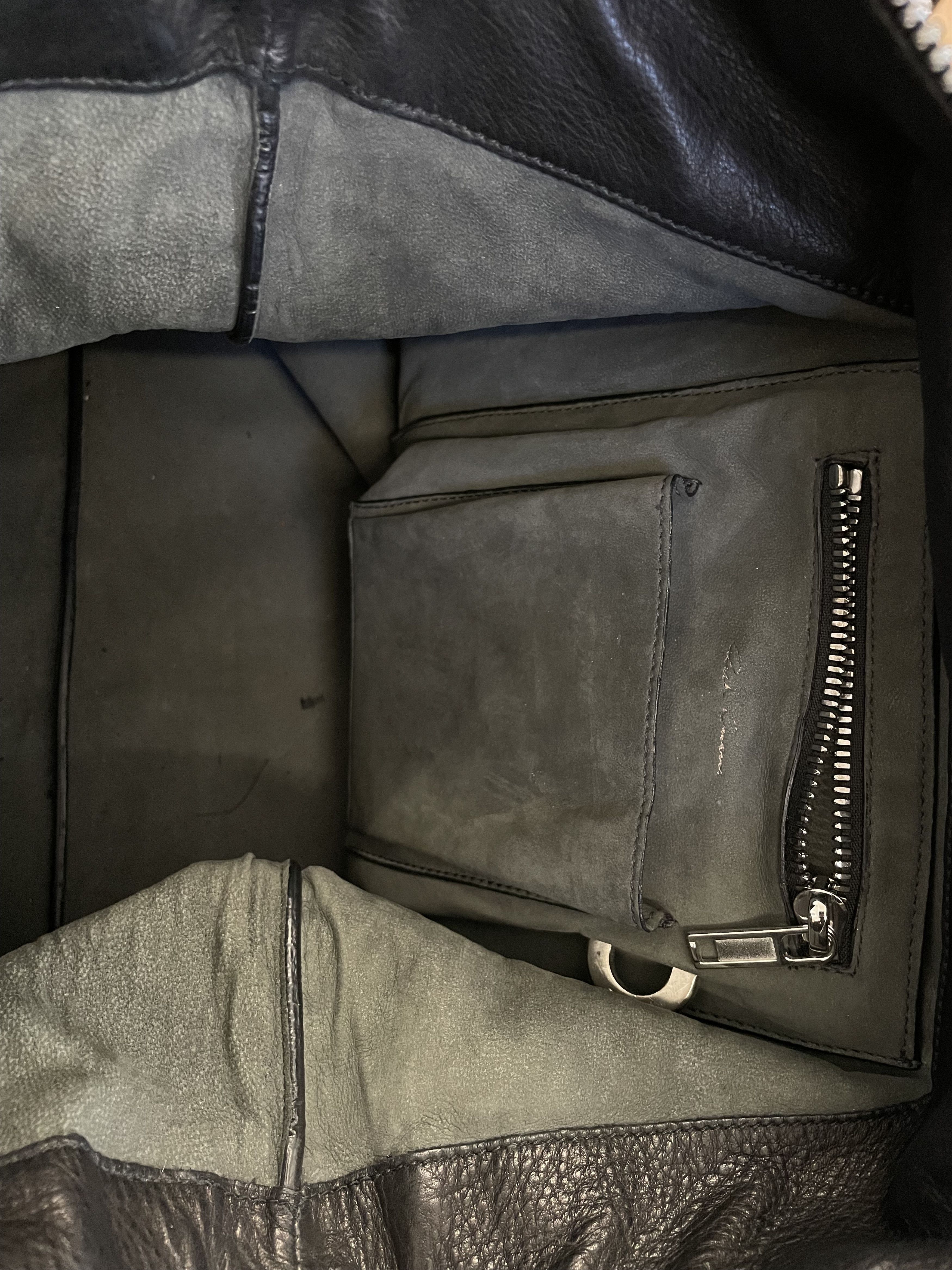 Rick Owens Rick Owens Leather Shoulder Bag S18 Size ONE SIZE - 5 Thumbnail