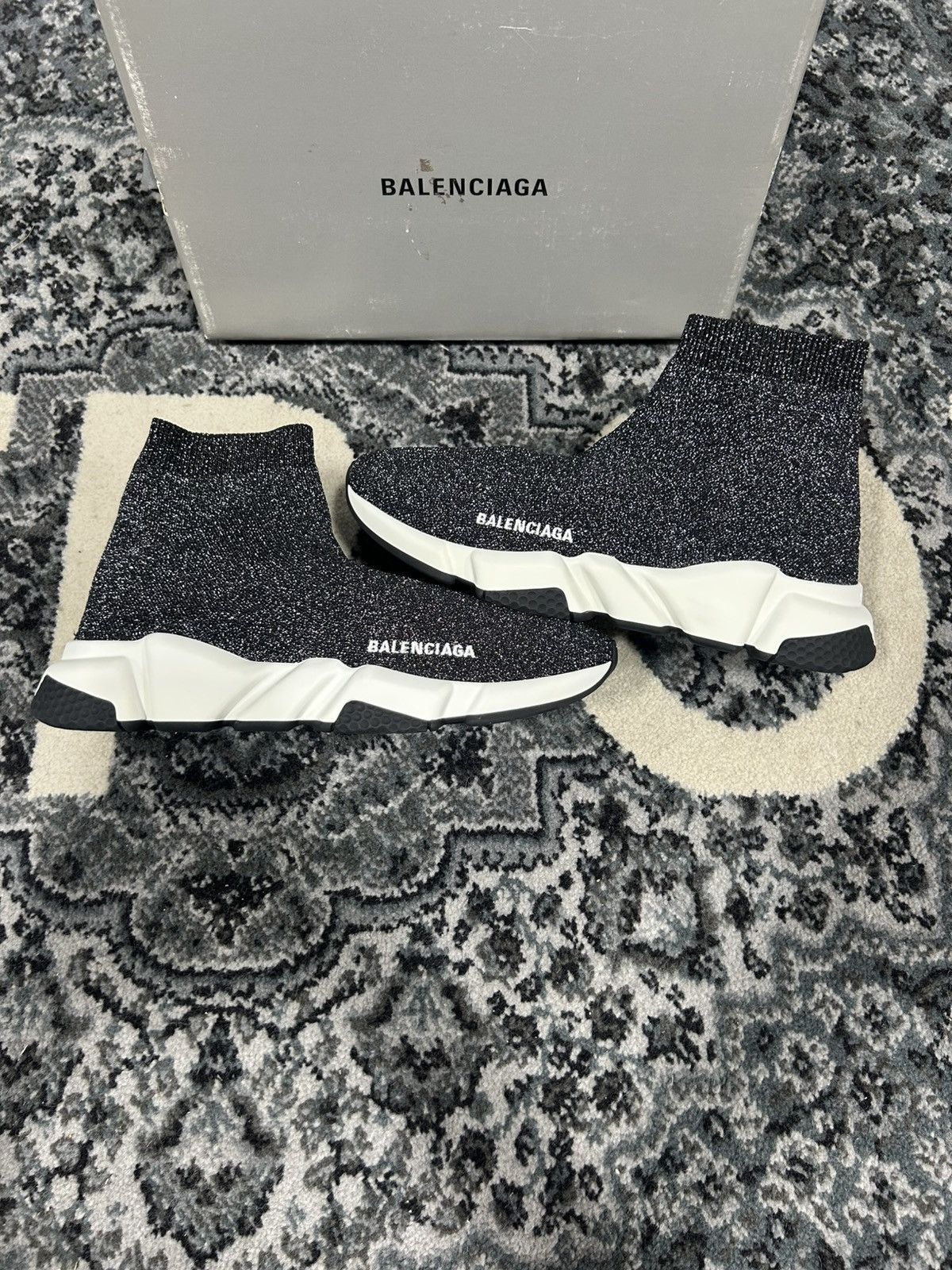 Balenciaga Balenciaga Sock Runners Size 9US/42EU Size US 9 / EU 42 - 1 Thumbnail