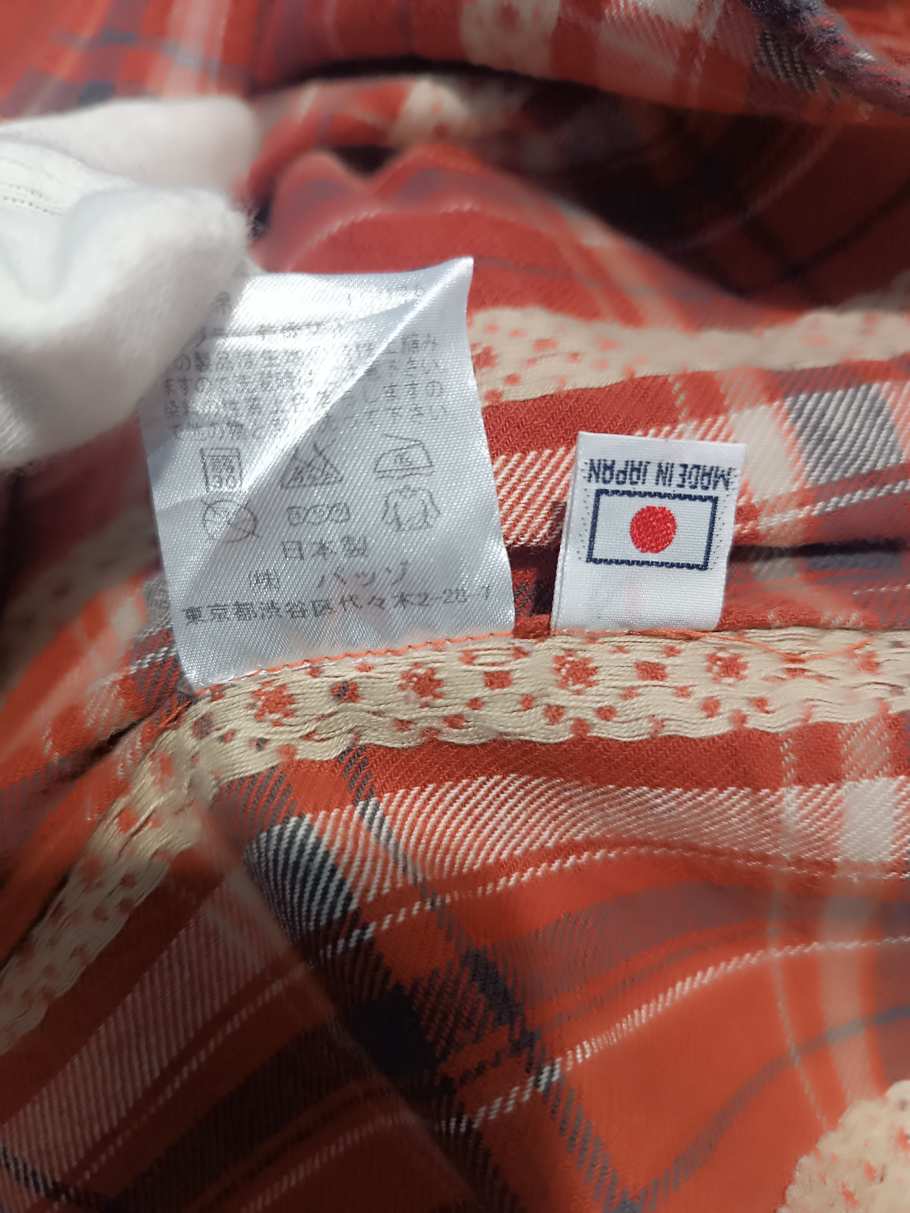 291295=Homme Vintage 291295=Homme Flannel Shirt Red Plaid Long Sleeve Size US M / EU 48-50 / 2 - 8 Thumbnail