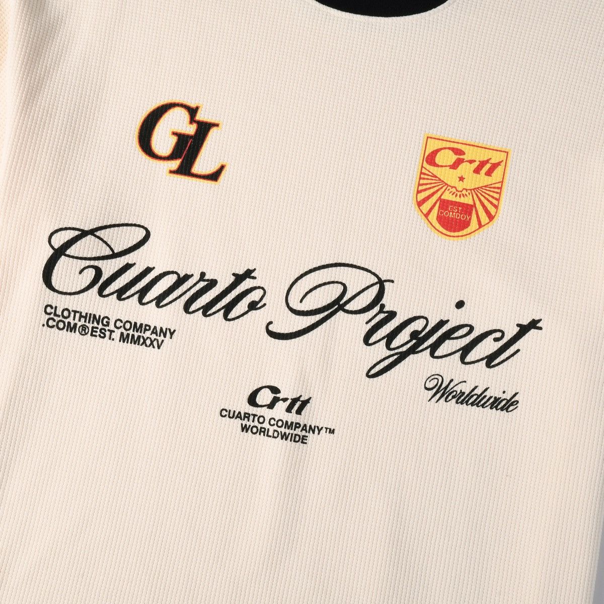 Other VINTAGE VARSITY LONGSLEEVE - WHITESAND Size US XL / EU 56 / 4 - 5 Thumbnail