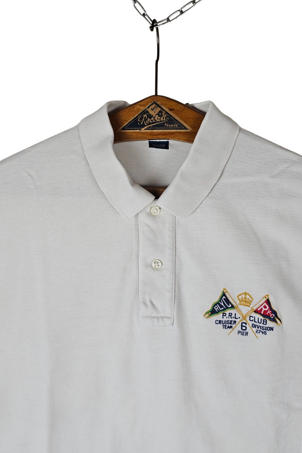Polo Ralph Lauren 2008 Polo Ralph Lauren “Regatta Pennant” Piqué Polo (L) Size US L / EU 52-54 / 3 - 3 Thumbnail