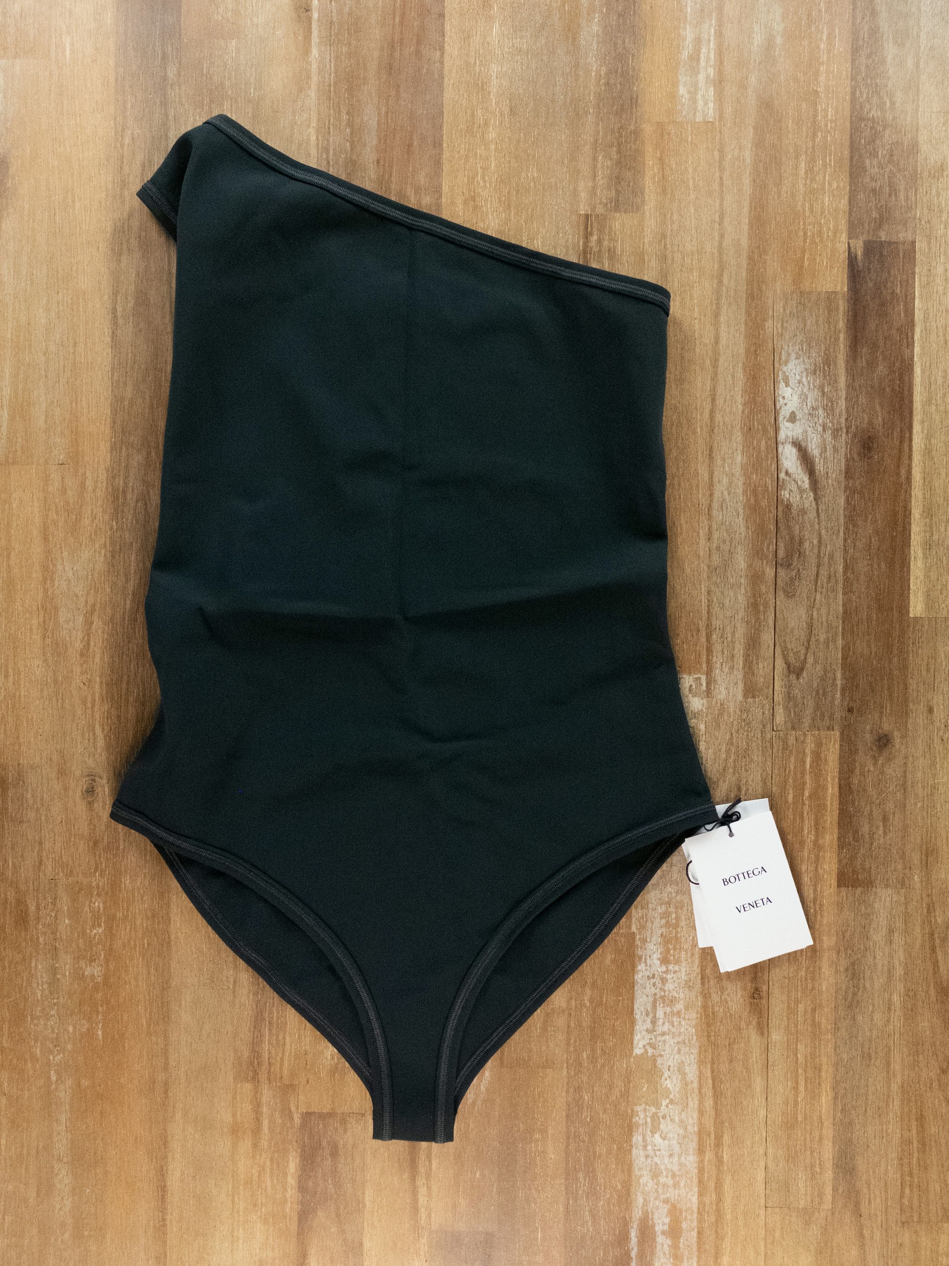 Bottega Veneta BOTTEGA VENETA green one piece swimsuit swimwear Large q Size 30" / US 8 / IT 44 - 5 Thumbnail