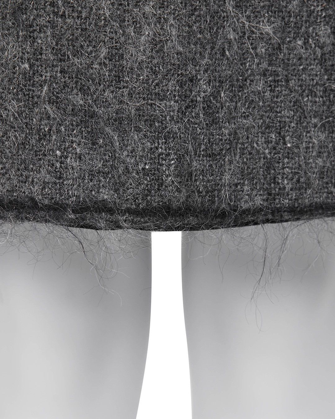 Prada Prada F/W1998 Mohair Dress in Grey Size M / US 6-8 / IT 42-44 - 7 Thumbnail