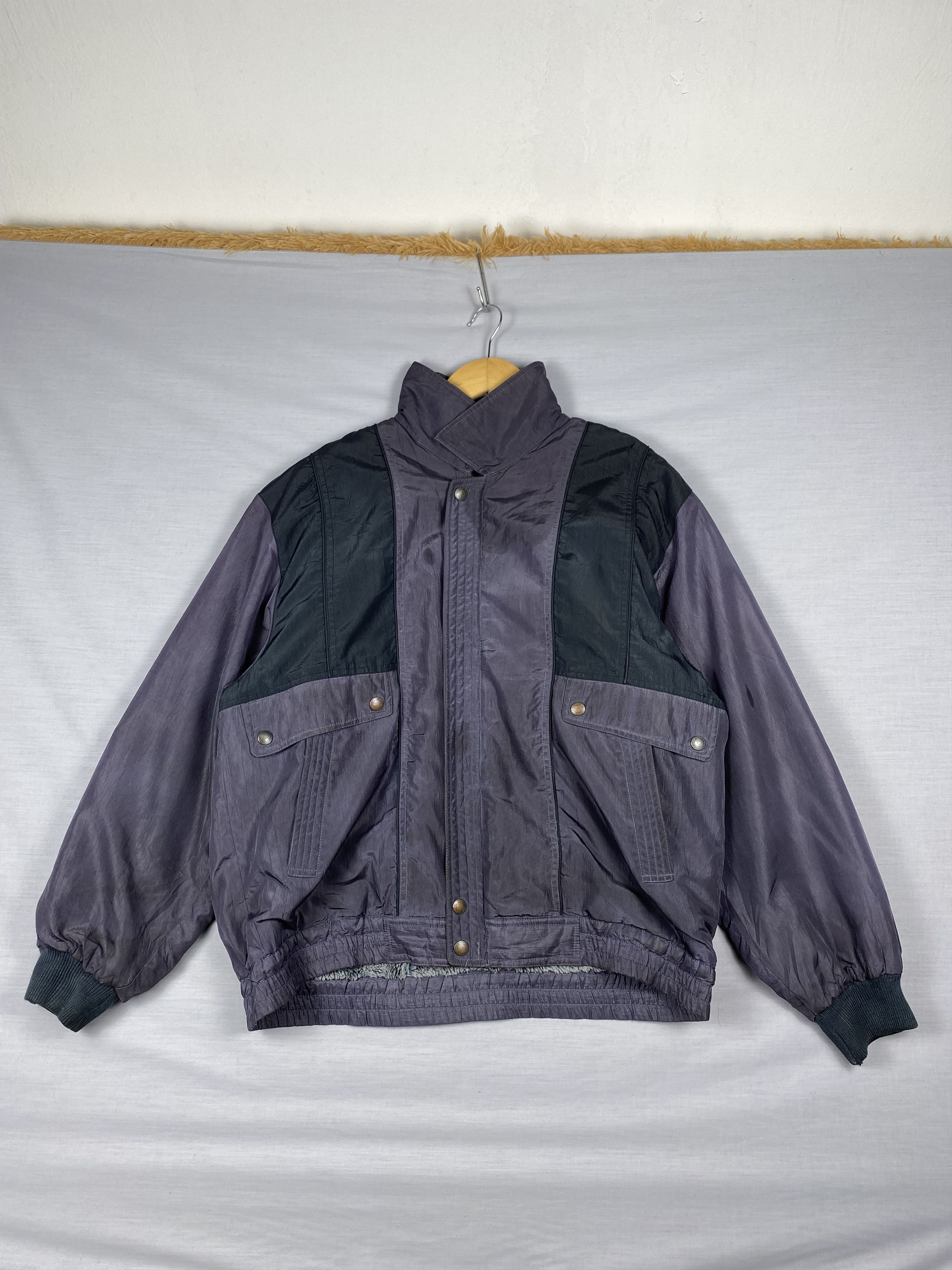 Japanese Brand Vintage Wood Cutter Zip Up Light Jacket Size US L / EU 52-54 / 3 - 1 Thumbnail